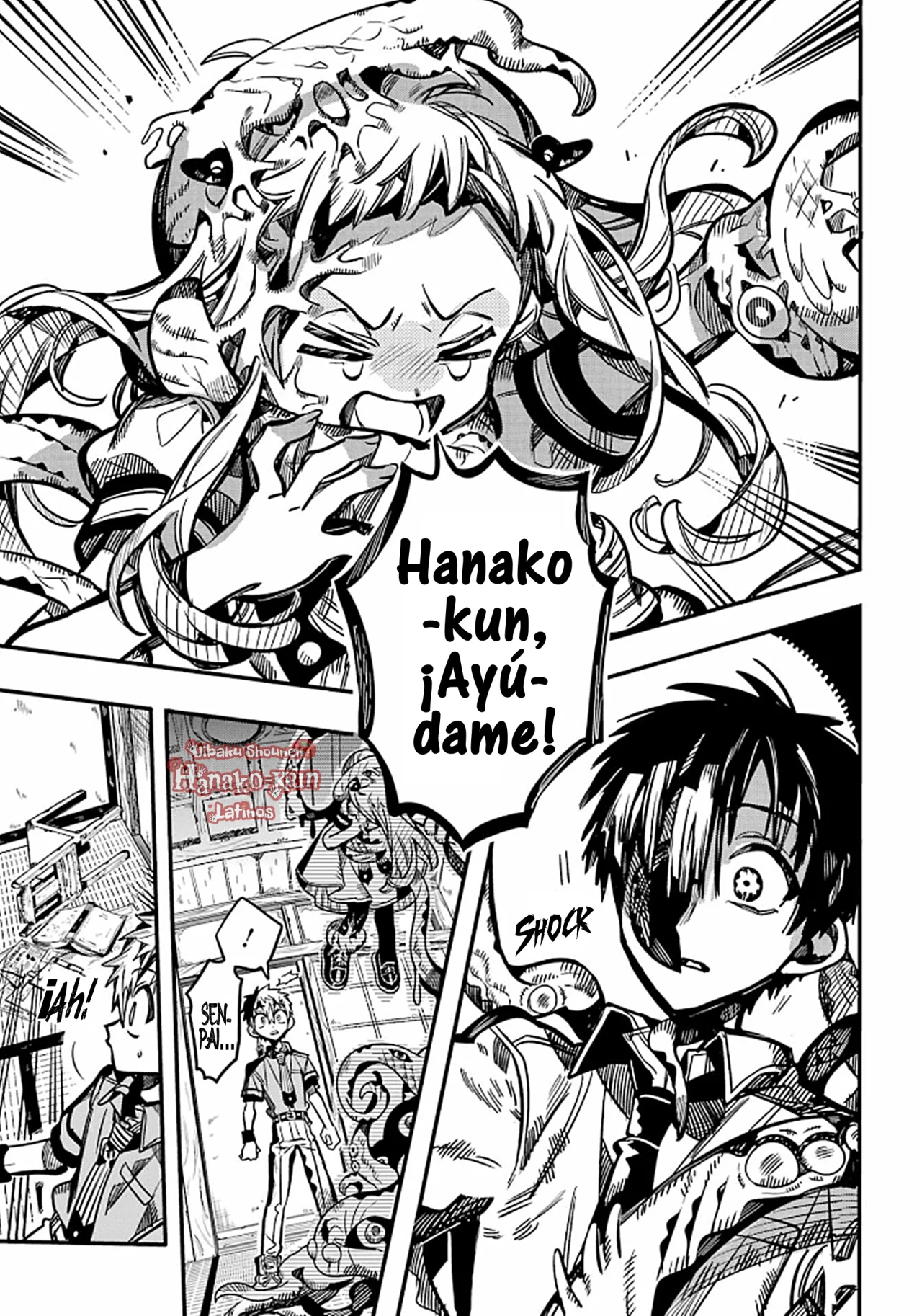 Página 10 — Jibaku Shounen Hanako-kun Capítulo 120
