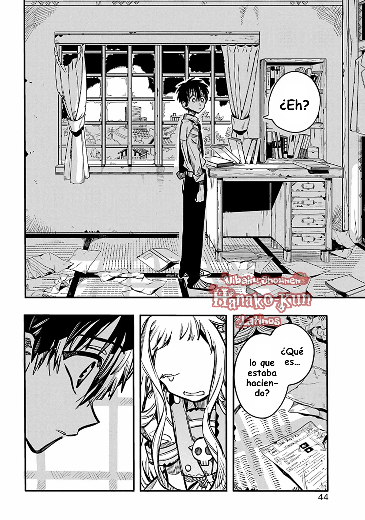 Página 13 — Jibaku Shounen Hanako-kun Capítulo 120
