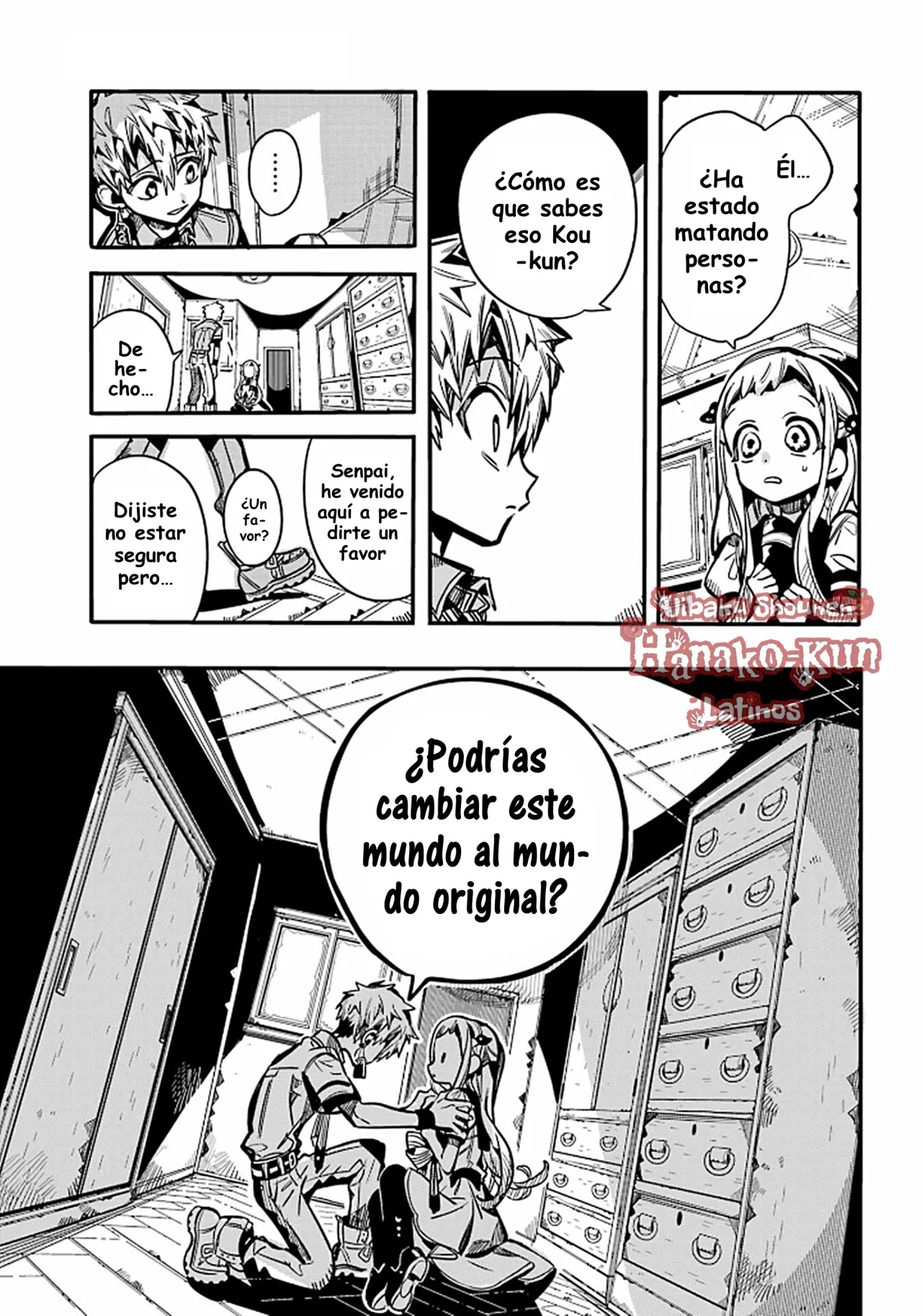 Página 18 — Jibaku Shounen Hanako-kun Capítulo 120