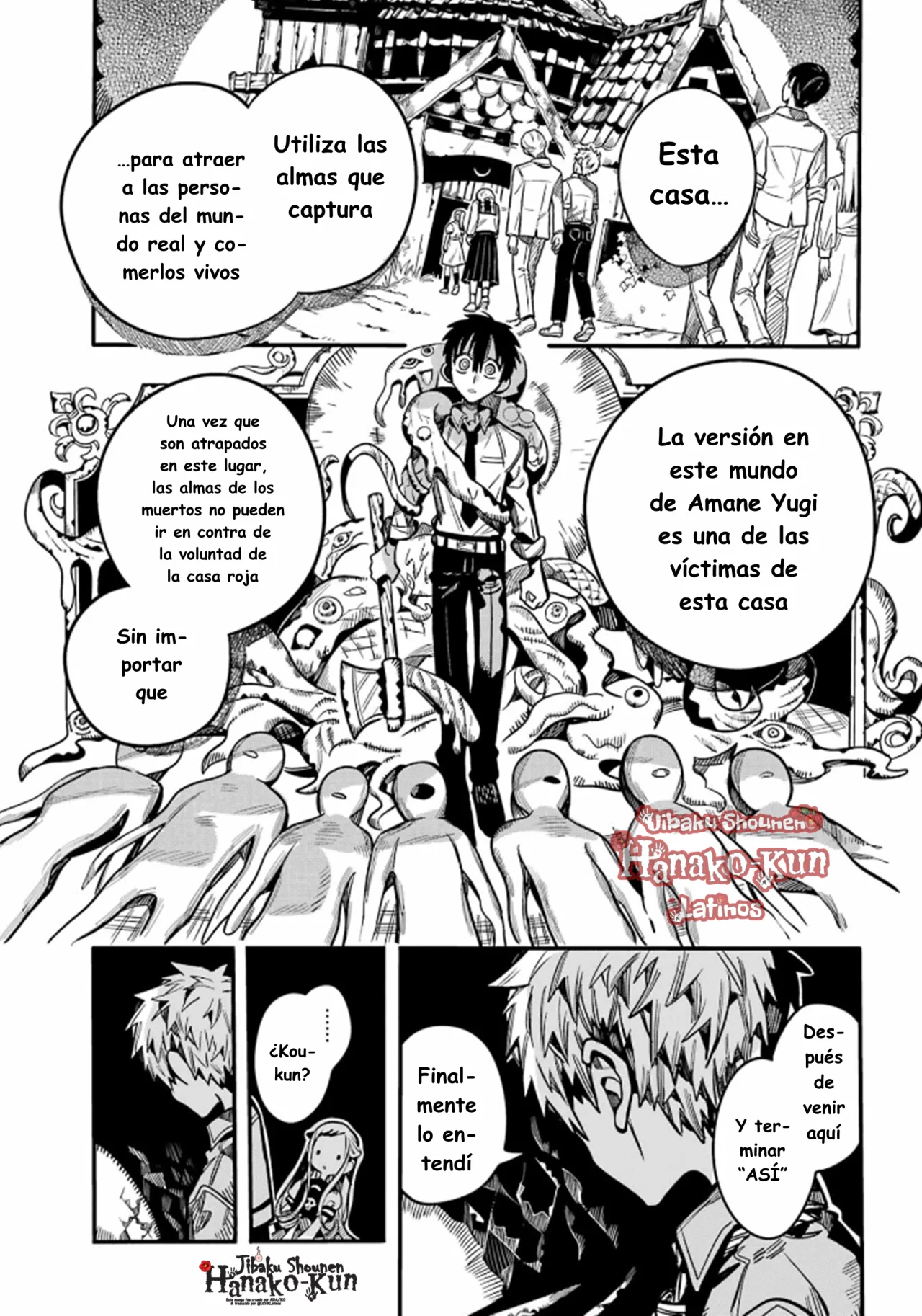Página 28 — Jibaku Shounen Hanako-kun Capítulo 120