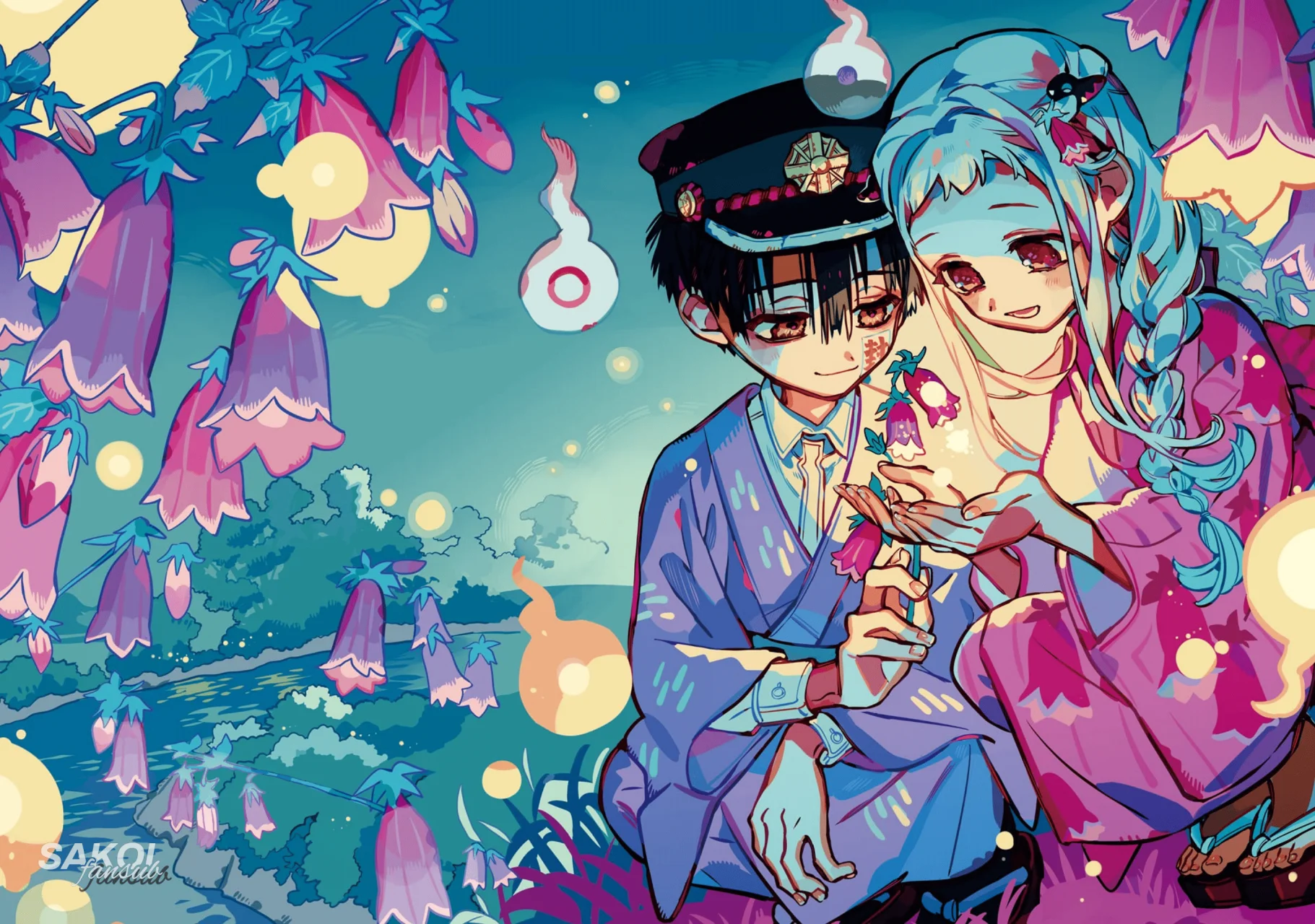Página 4 — Jibaku Shounen Hanako-kun Capítulo 121.5