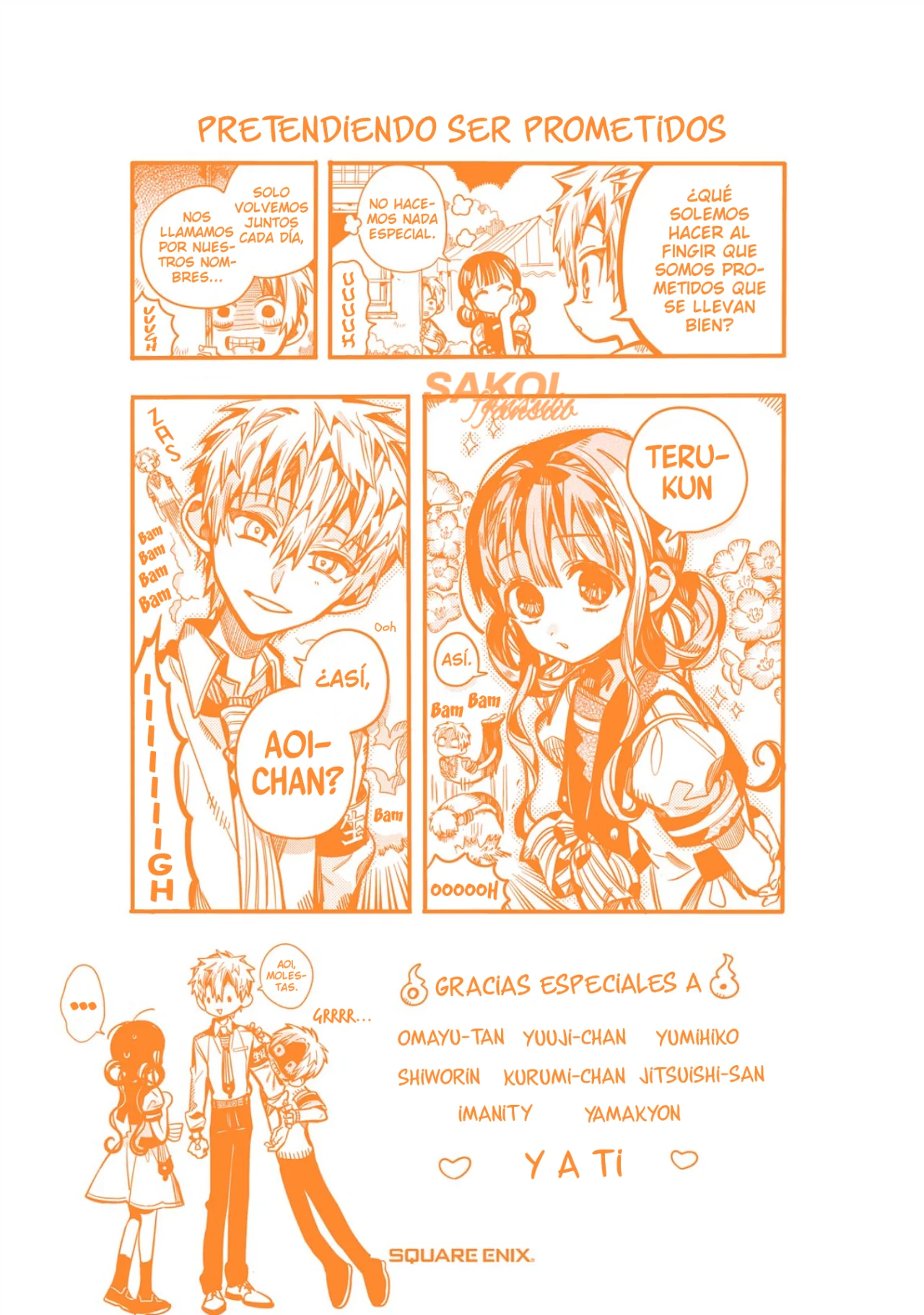 Página 6 — Jibaku Shounen Hanako-kun Capítulo 121.5