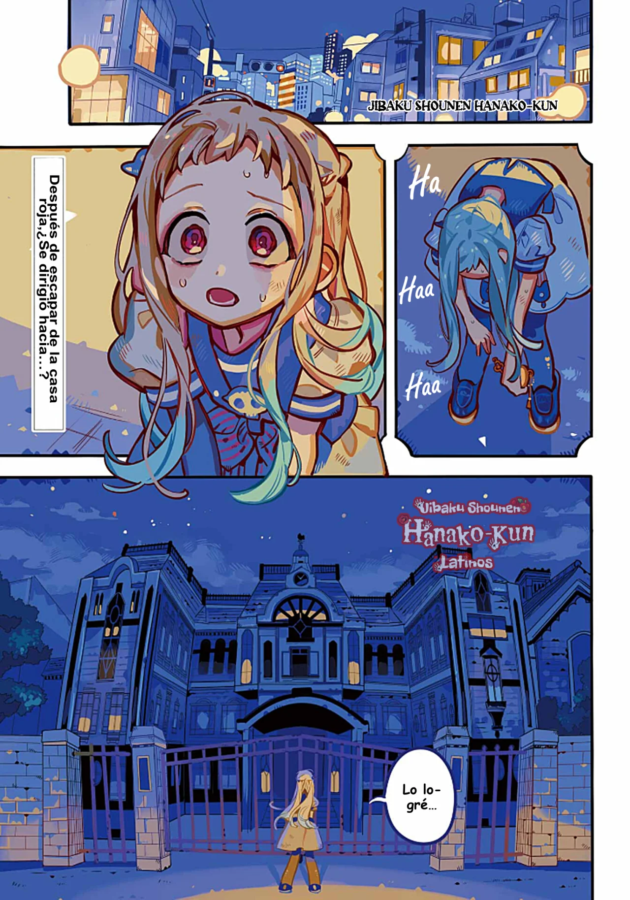 Página 4 — Jibaku Shounen Hanako-kun Capítulo 122