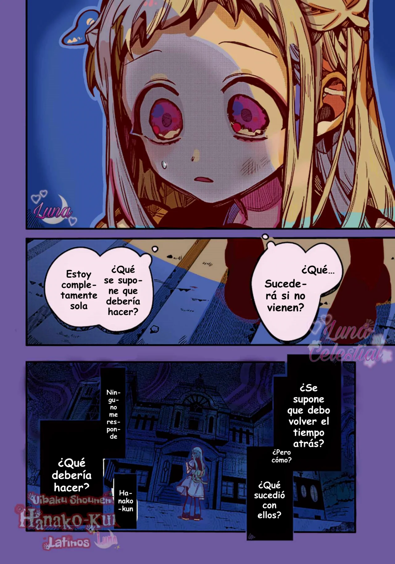 Página 9 — Jibaku Shounen Hanako-kun Capítulo 122