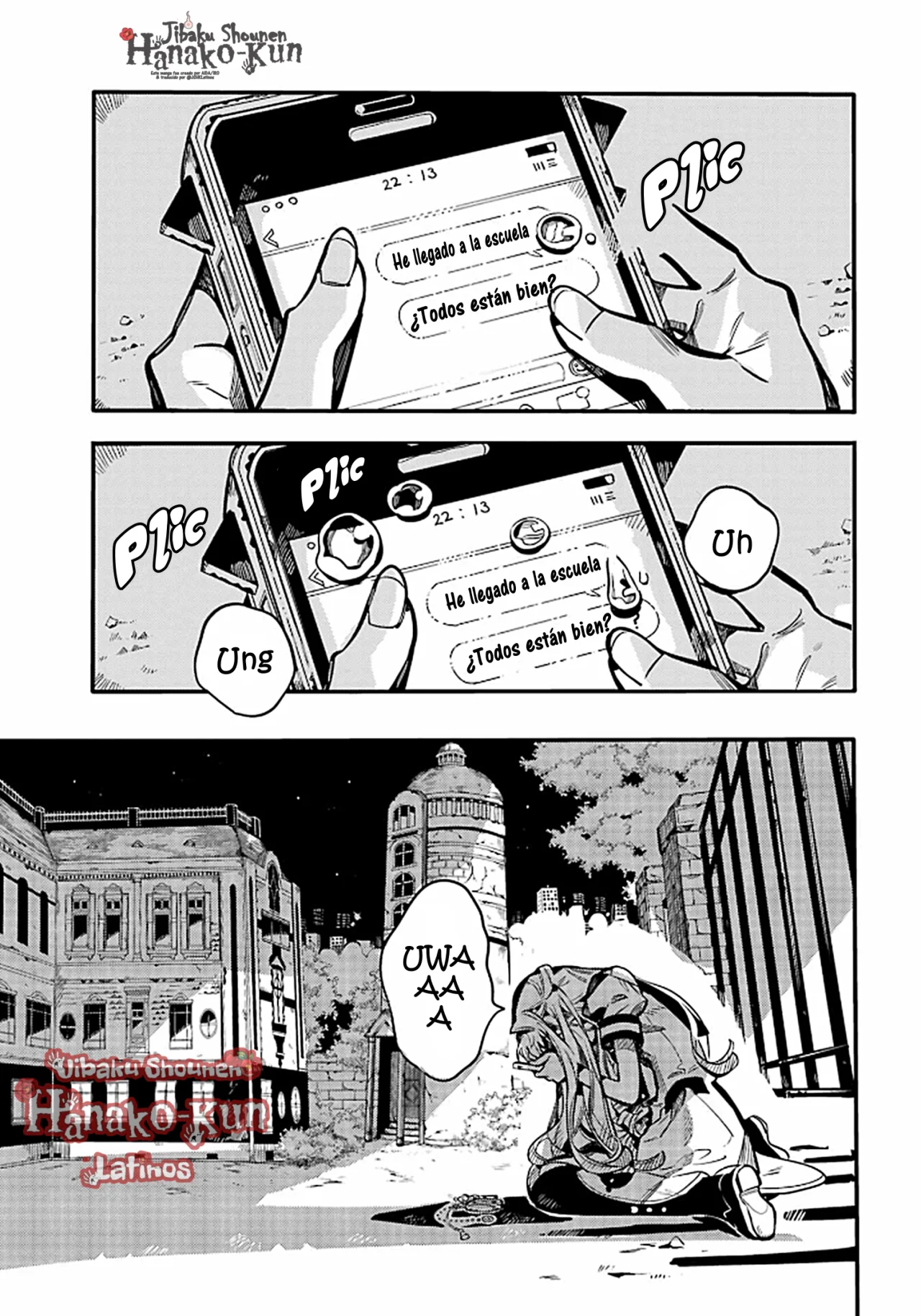 Página 10 — Jibaku Shounen Hanako-kun Capítulo 122