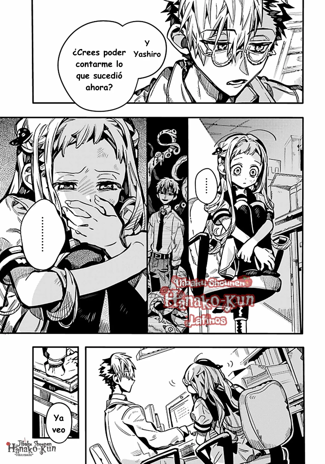 Página 14 — Jibaku Shounen Hanako-kun Capítulo 122