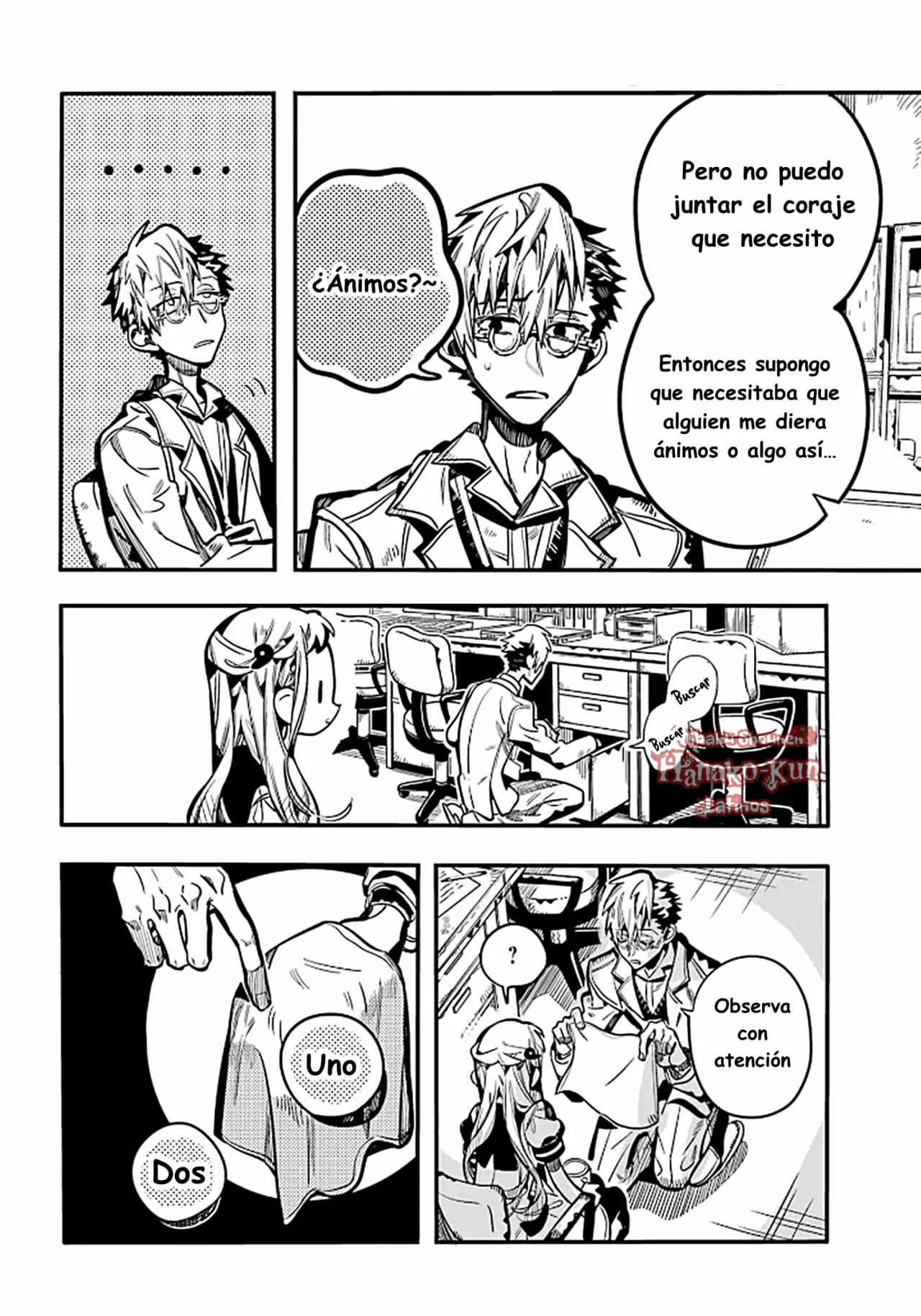Página 19 — Jibaku Shounen Hanako-kun Capítulo 122