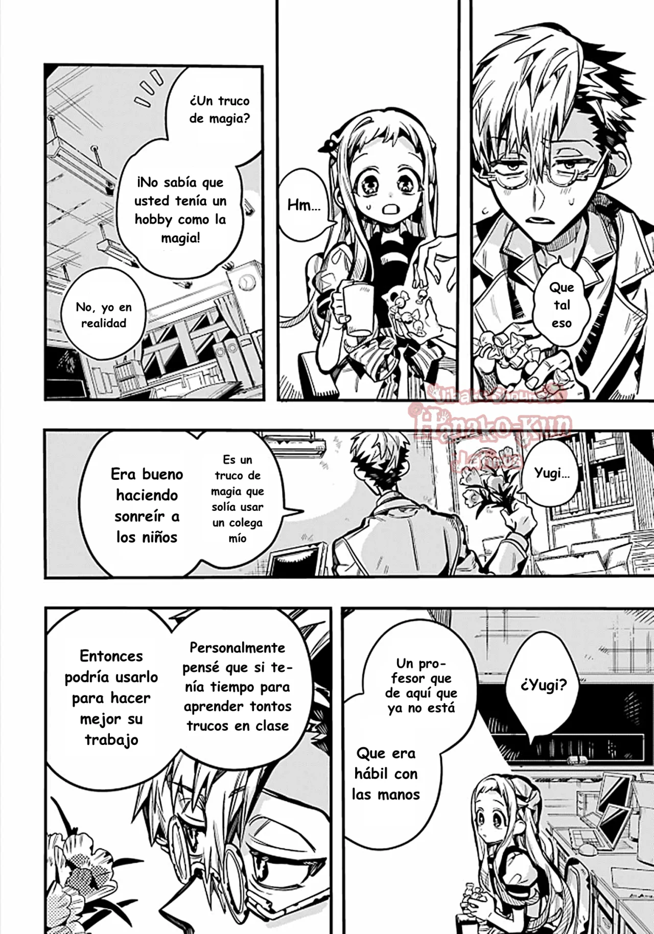 Página 21 — Jibaku Shounen Hanako-kun Capítulo 122