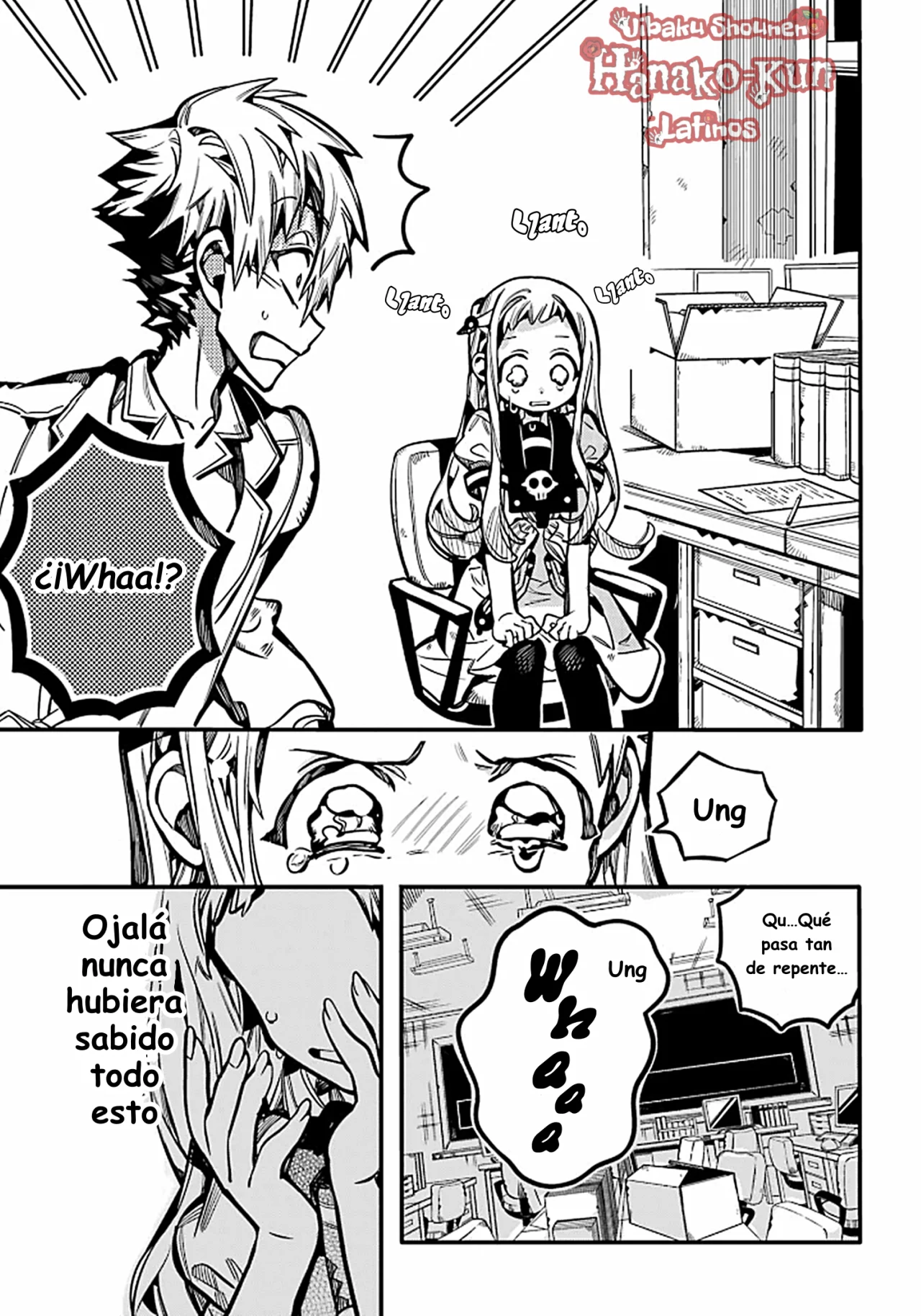 Página 24 — Jibaku Shounen Hanako-kun Capítulo 122