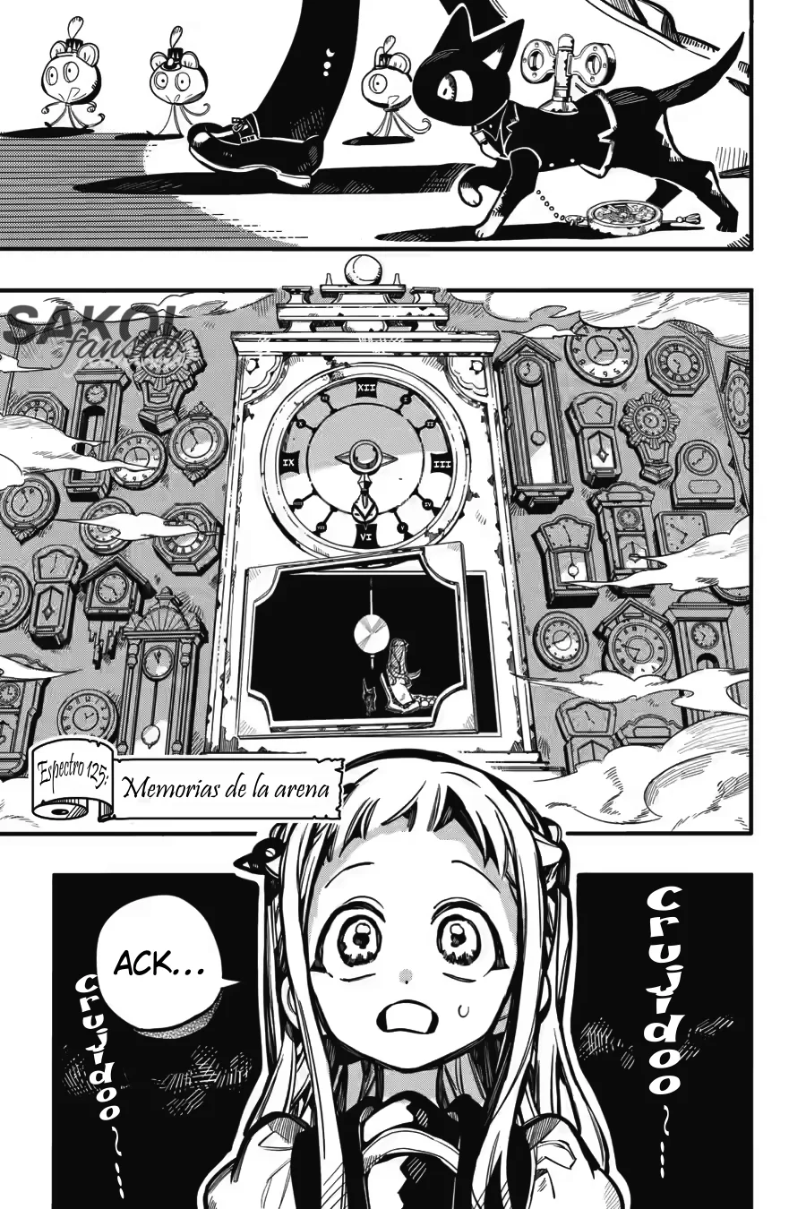Página 3 — Jibaku Shounen Hanako-kun Capítulo 125