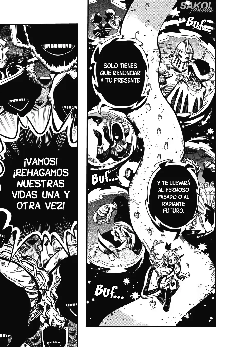 Página 8 — Jibaku Shounen Hanako-kun Capítulo 125
