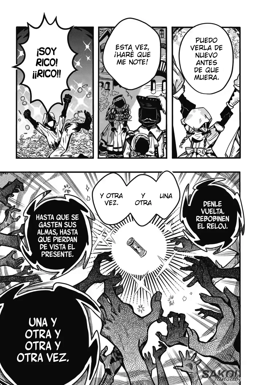 Página 10 — Jibaku Shounen Hanako-kun Capítulo 125