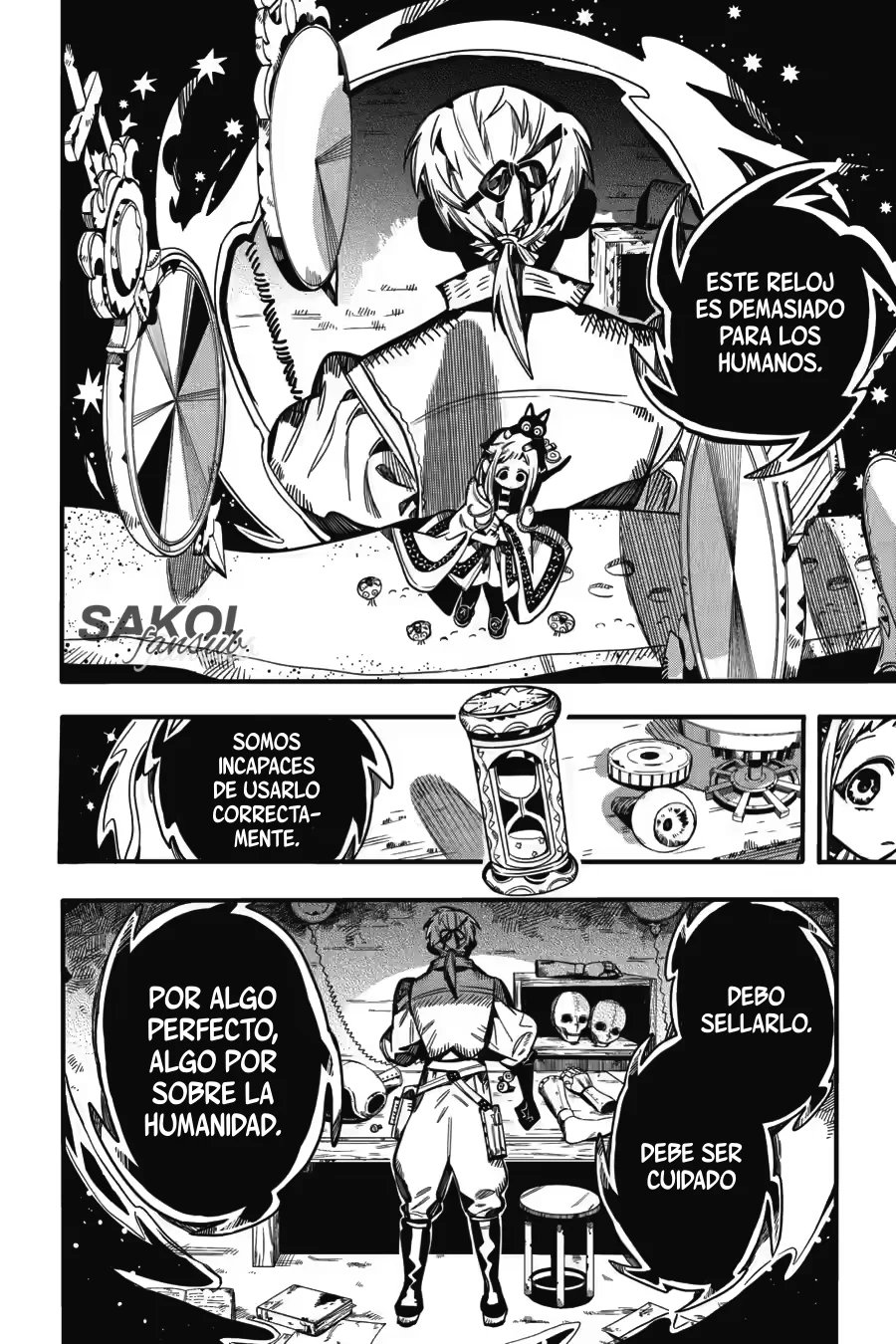 Página 11 — Jibaku Shounen Hanako-kun Capítulo 125