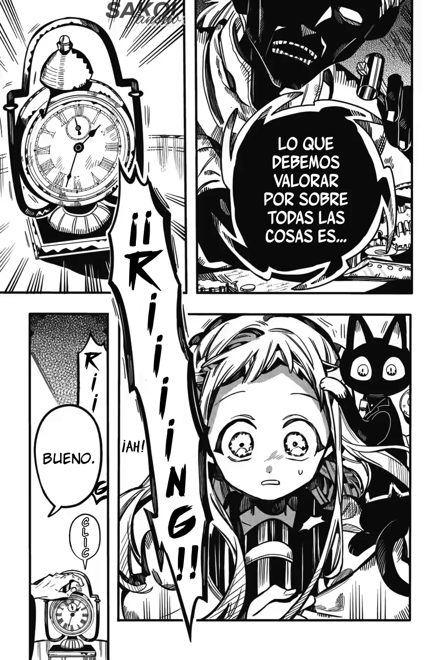 Página 12 — Jibaku Shounen Hanako-kun Capítulo 125