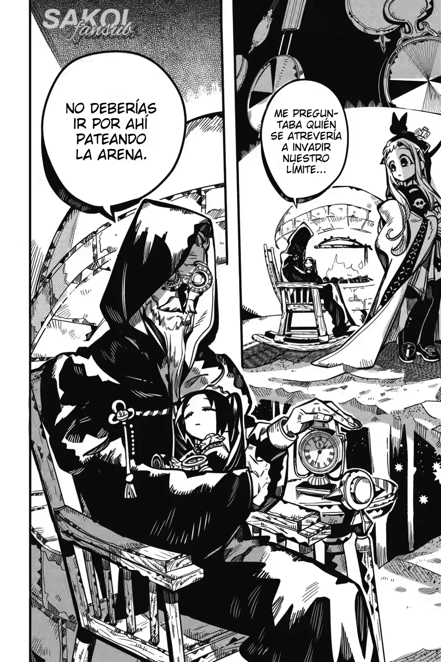 Página 13 — Jibaku Shounen Hanako-kun Capítulo 125