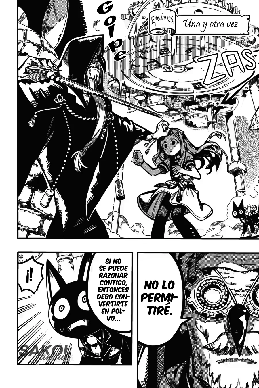 Página 4 — Jibaku Shounen Hanako-kun Capítulo 126