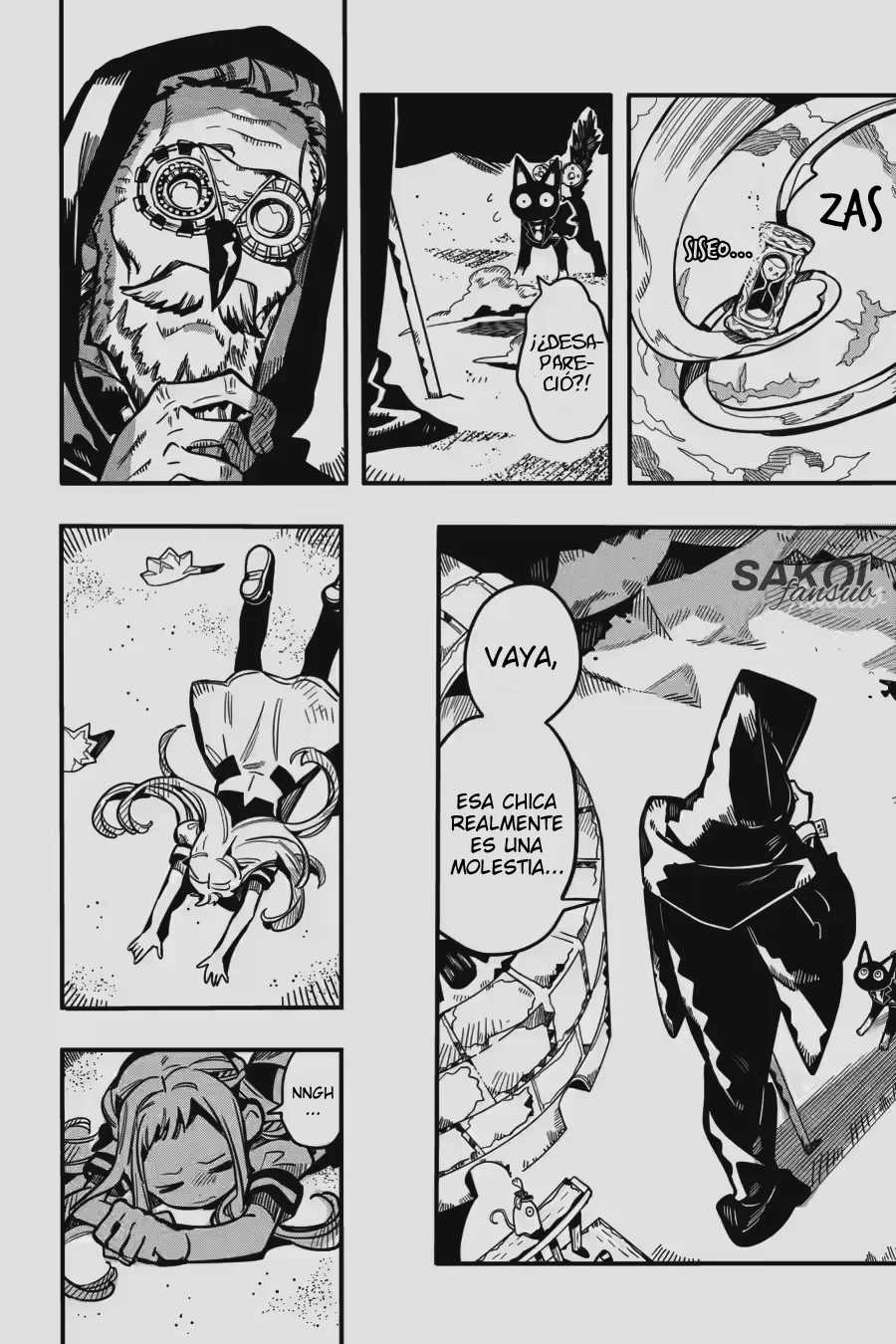 Página 8 — Jibaku Shounen Hanako-kun Capítulo 126