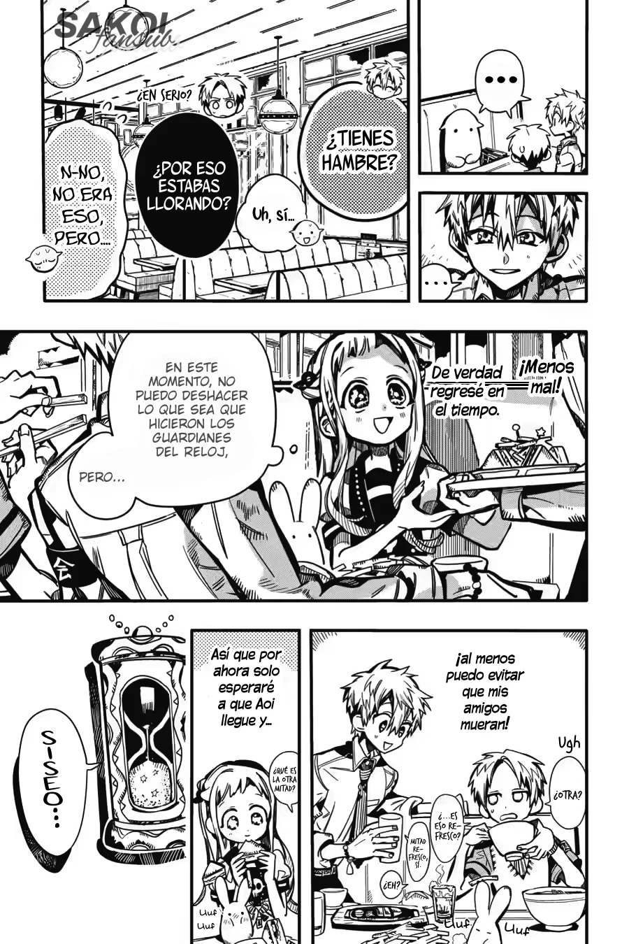 Página 17 — Jibaku Shounen Hanako-kun Capítulo 126