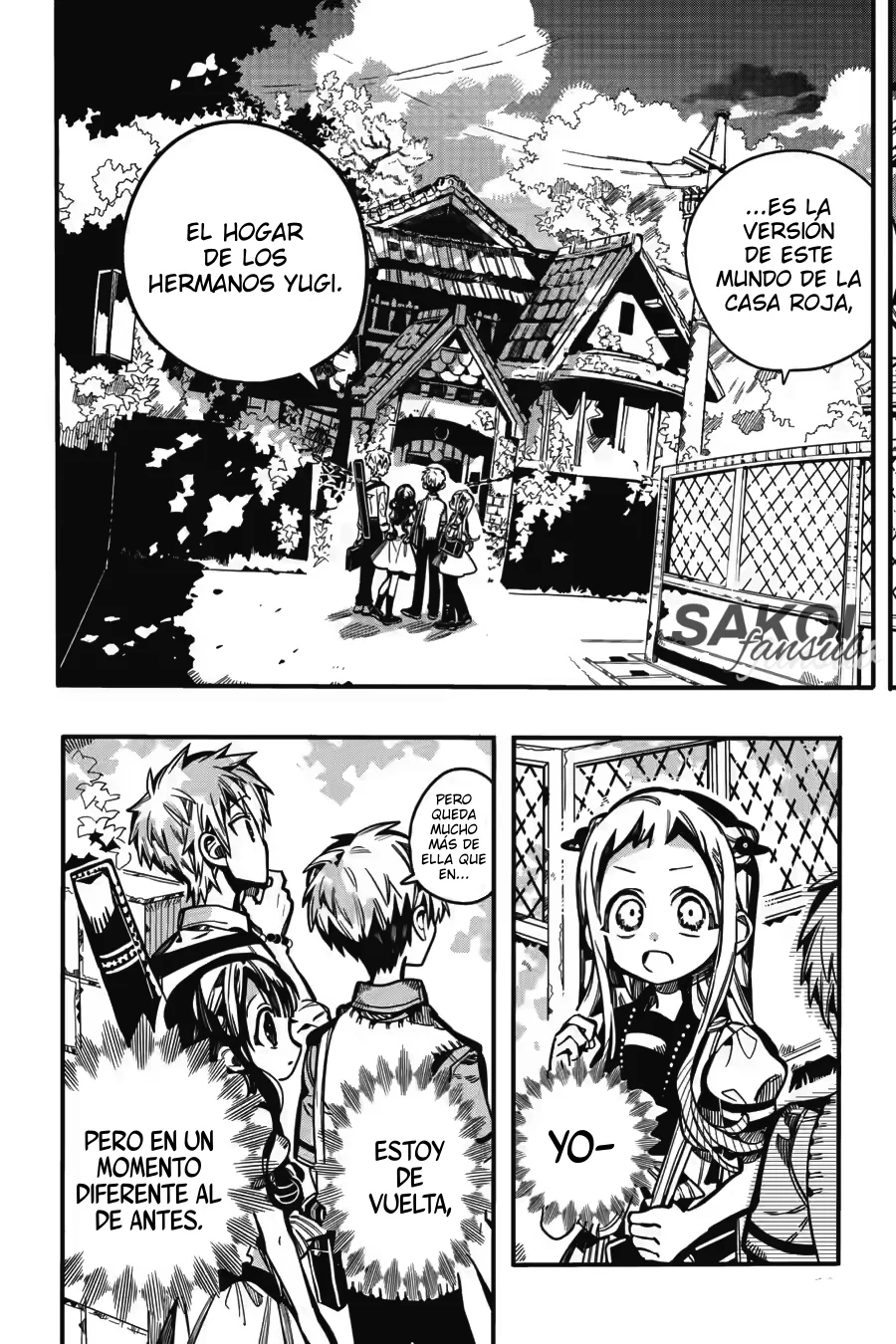 Página 20 — Jibaku Shounen Hanako-kun Capítulo 126