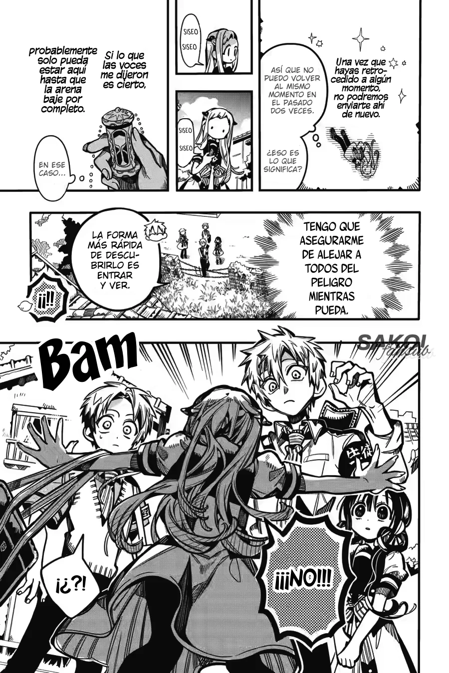 Página 21 — Jibaku Shounen Hanako-kun Capítulo 126