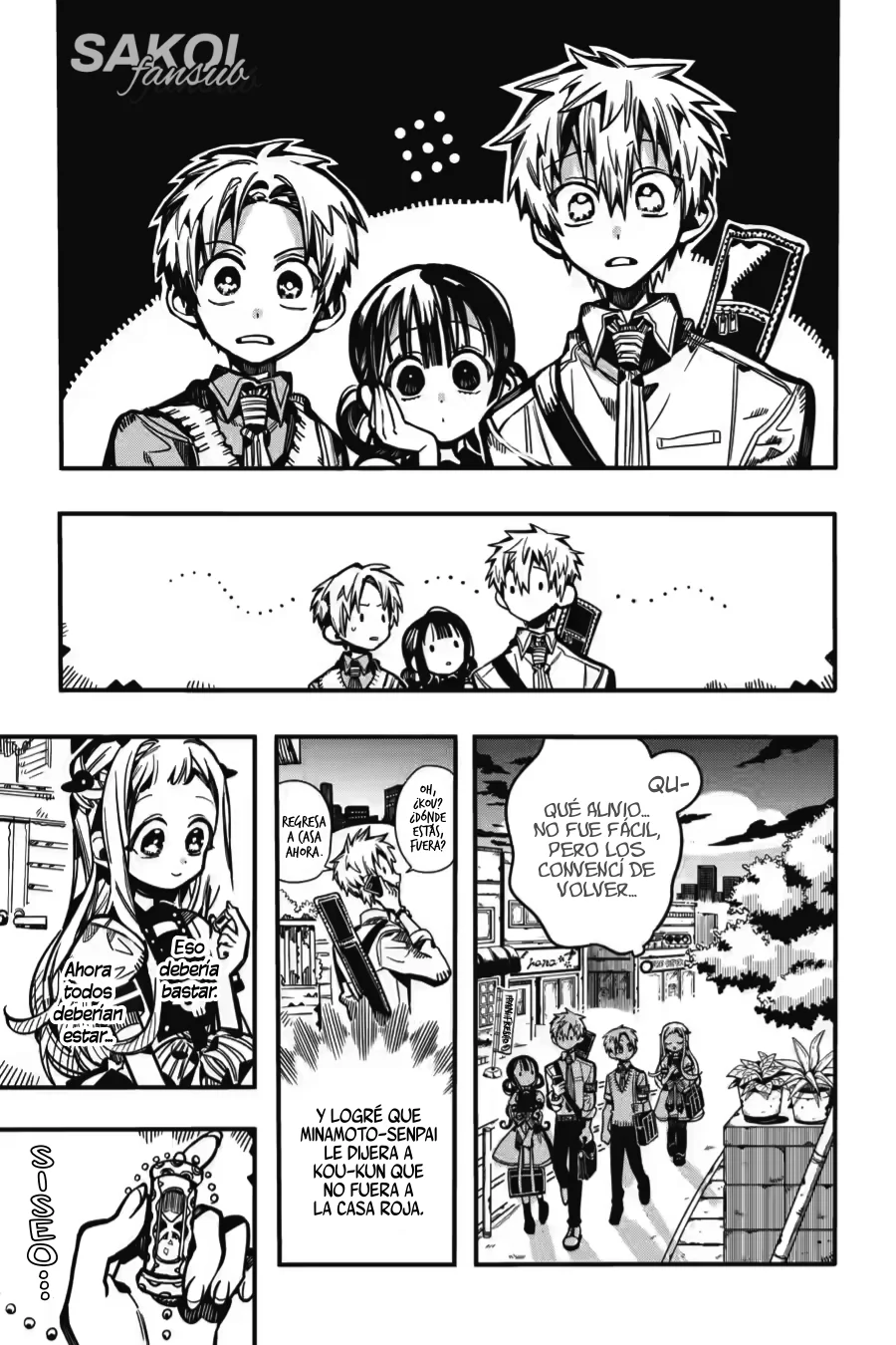 Página 23 — Jibaku Shounen Hanako-kun Capítulo 126