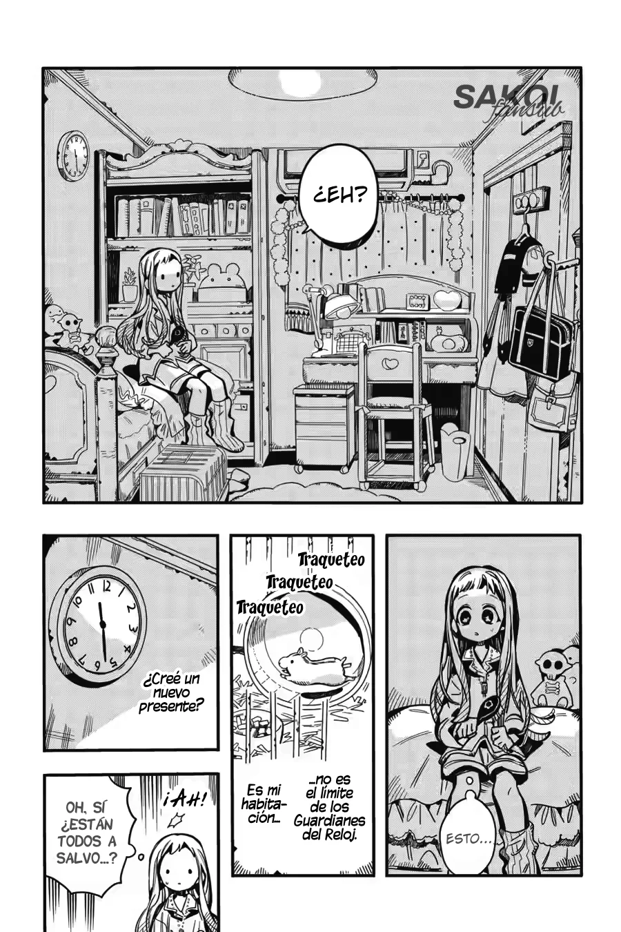 Página 24 — Jibaku Shounen Hanako-kun Capítulo 126