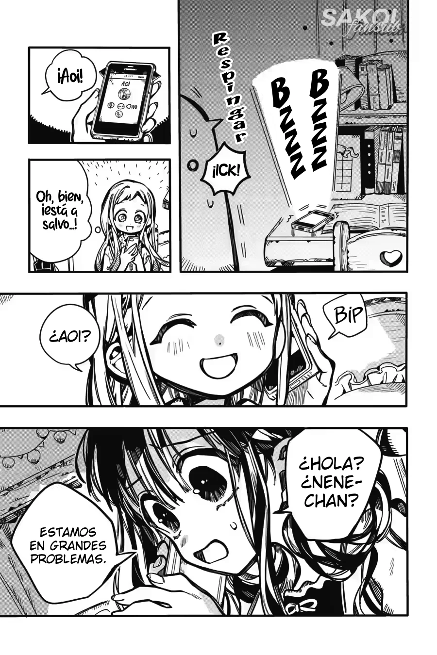 Página 25 — Jibaku Shounen Hanako-kun Capítulo 126
