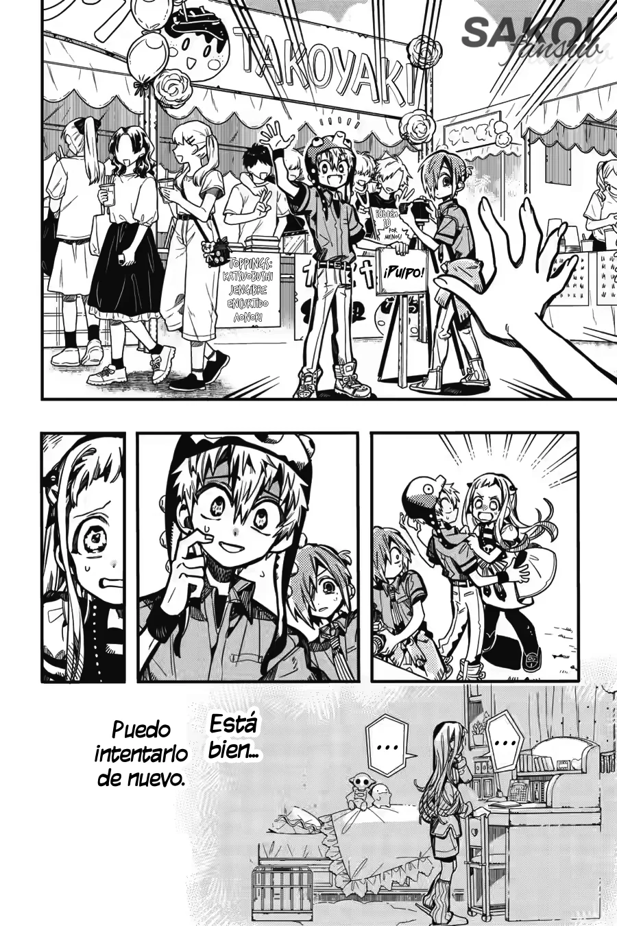 Página 28 — Jibaku Shounen Hanako-kun Capítulo 126