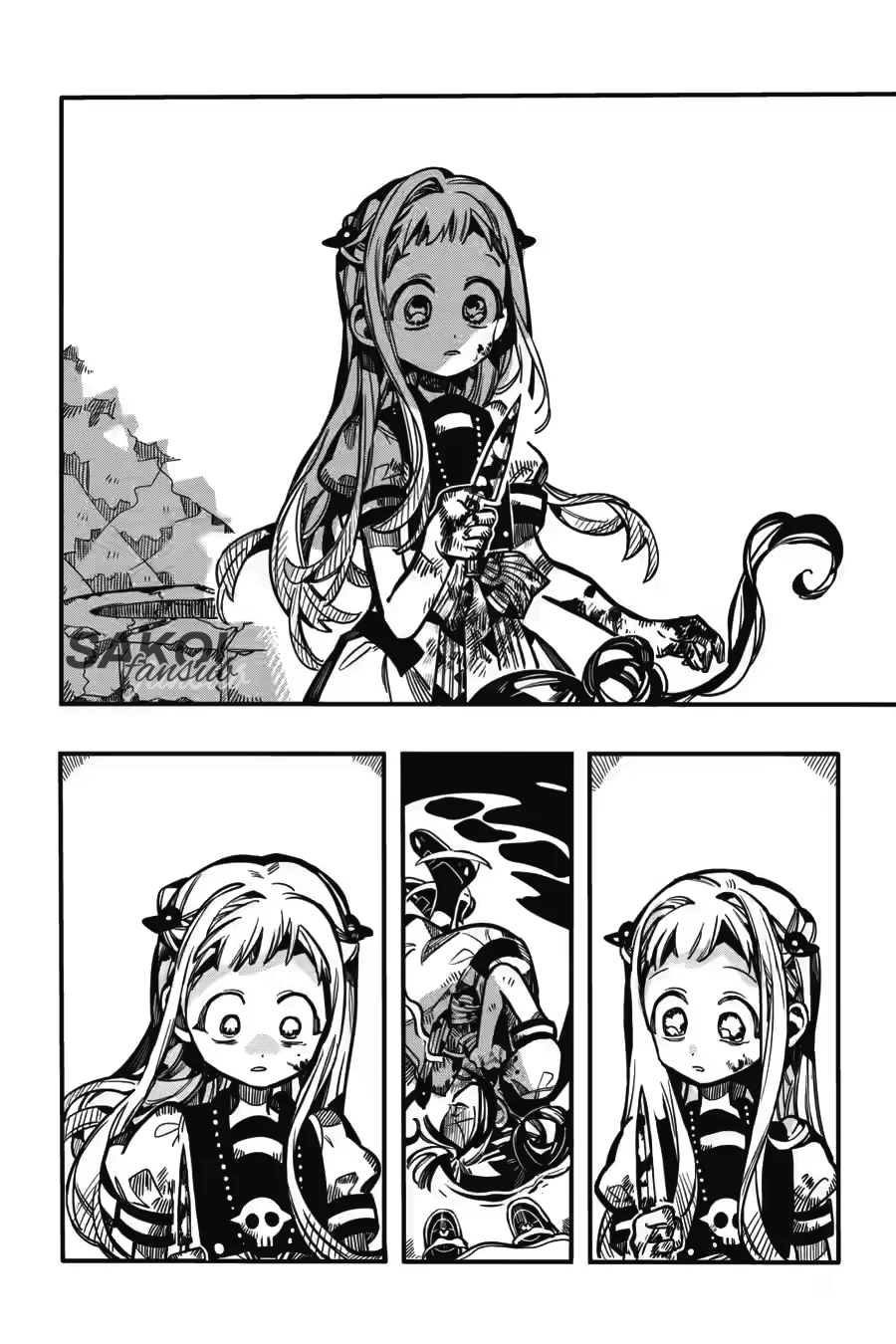 Página 36 — Jibaku Shounen Hanako-kun Capítulo 126
