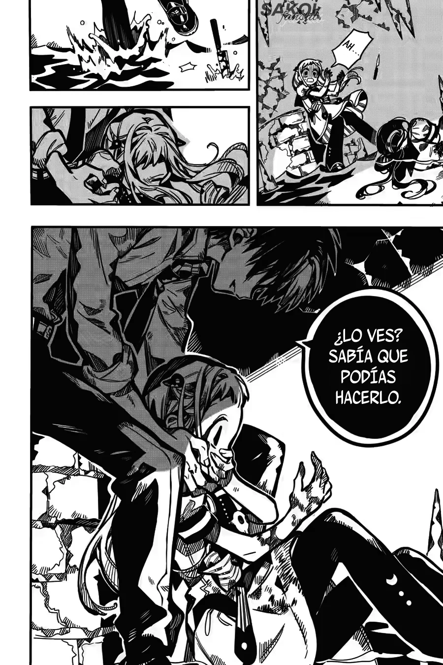 Página 38 — Jibaku Shounen Hanako-kun Capítulo 126