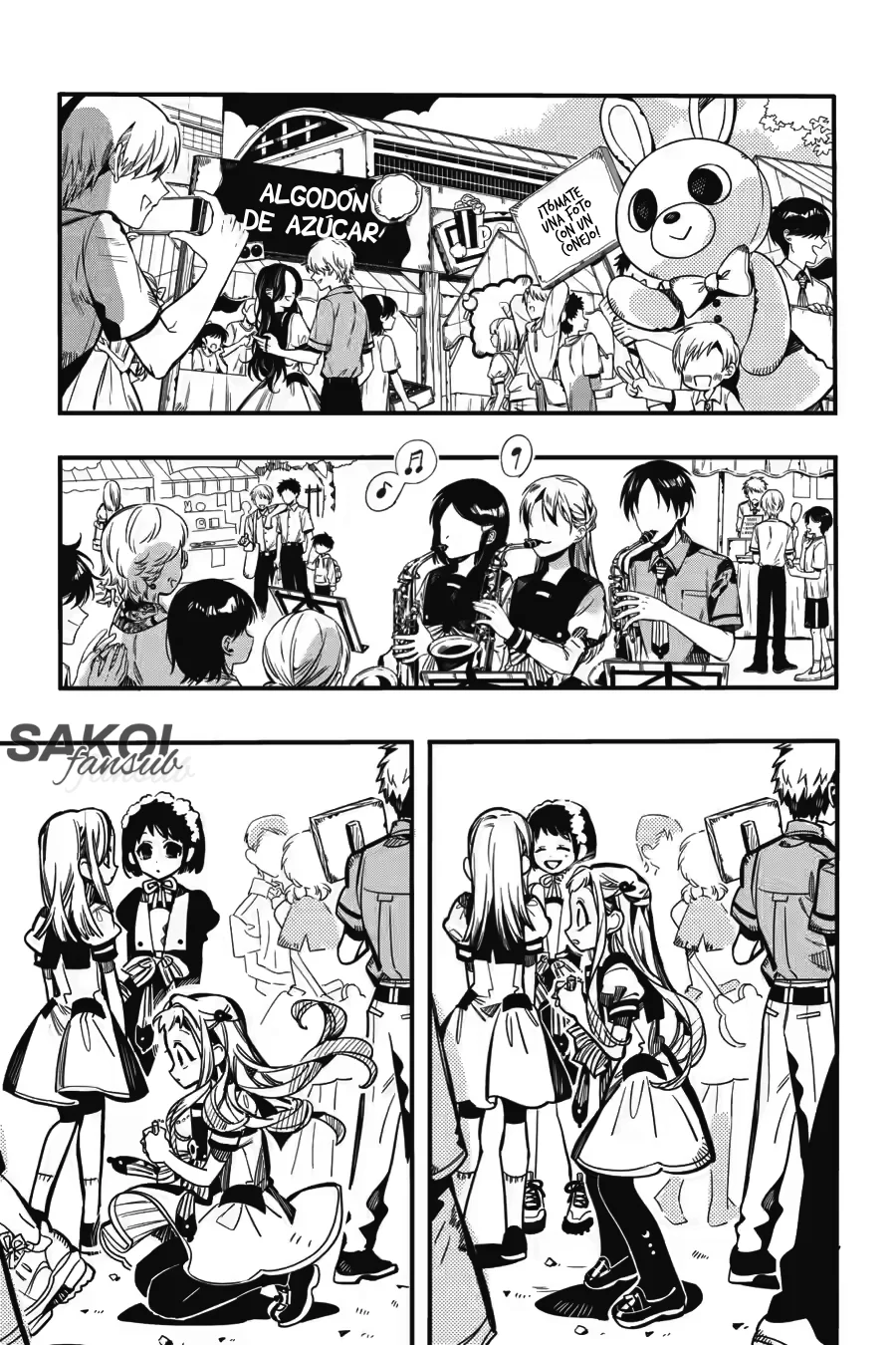 Página 44 — Jibaku Shounen Hanako-kun Capítulo 126