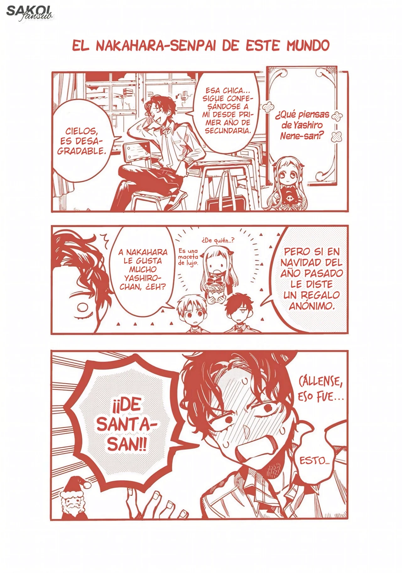 Página 6 — Jibaku Shounen Hanako-kun Capítulo 127.5