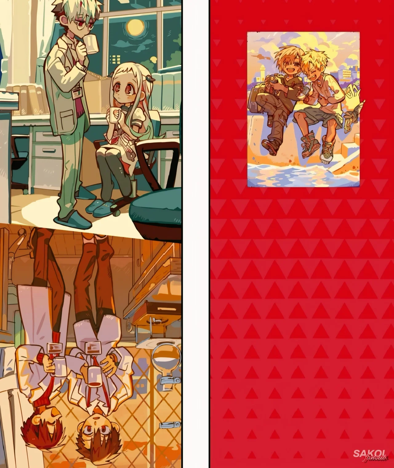 Página 8 — Jibaku Shounen Hanako-kun Capítulo 127.5