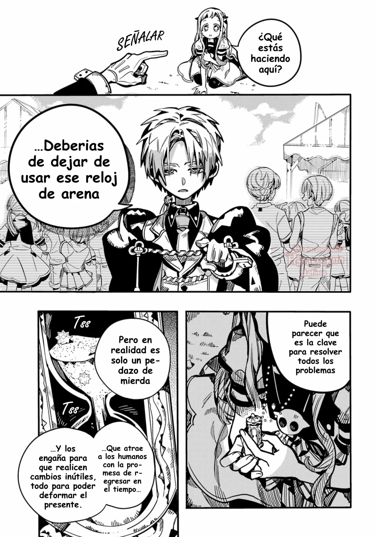 Página 7 — Jibaku Shounen Hanako-kun Capítulo 127