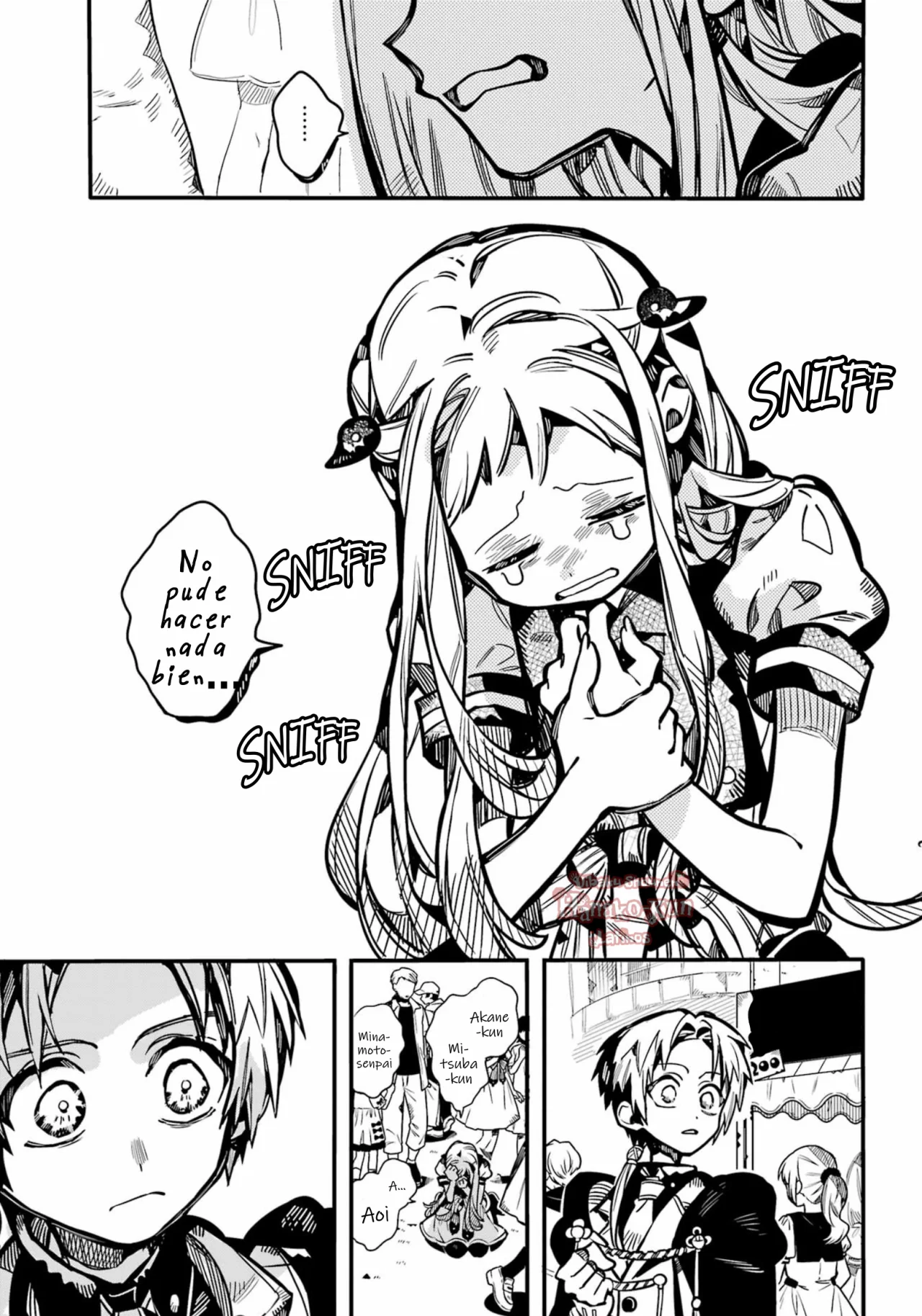 Página 9 — Jibaku Shounen Hanako-kun Capítulo 127