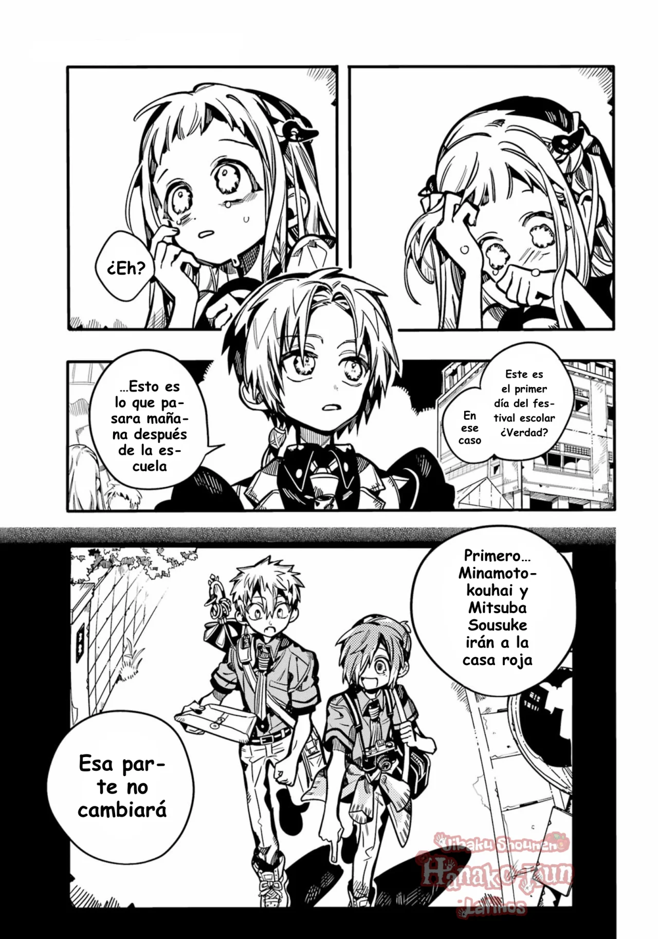 Página 11 — Jibaku Shounen Hanako-kun Capítulo 127