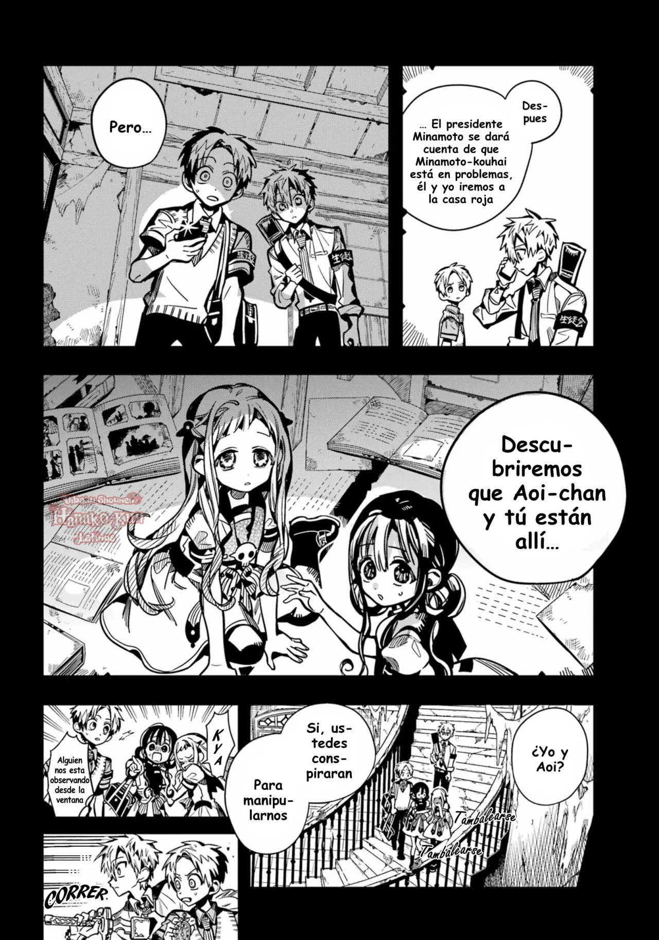 Página 12 — Jibaku Shounen Hanako-kun Capítulo 127