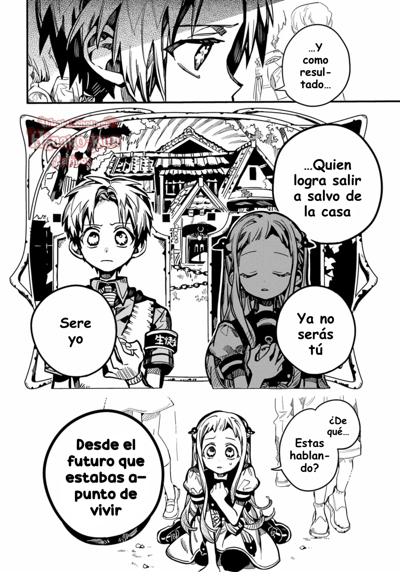 Página 14 — Jibaku Shounen Hanako-kun Capítulo 127