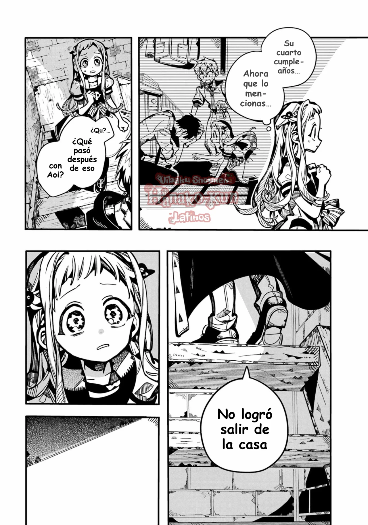 Página 18 — Jibaku Shounen Hanako-kun Capítulo 127