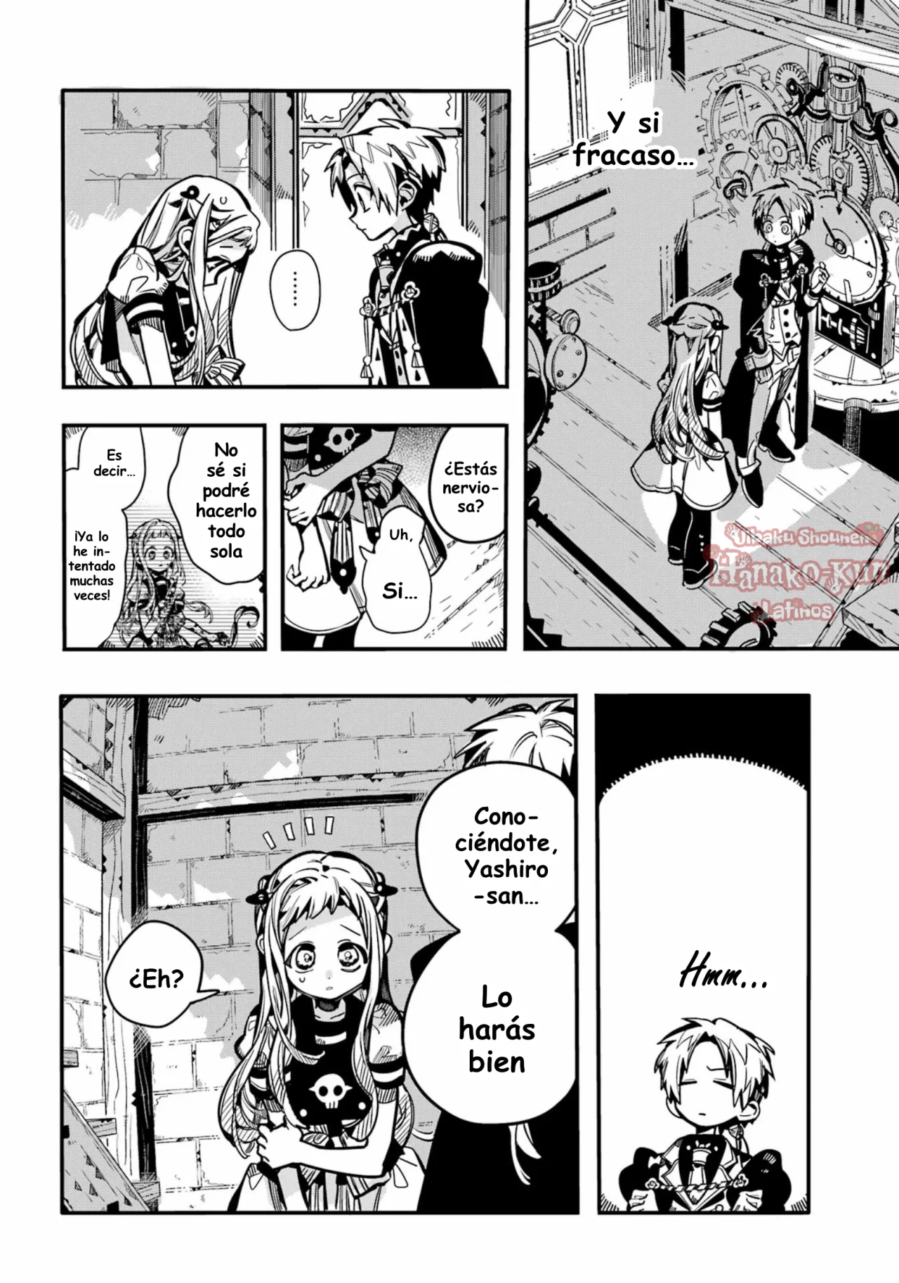 Página 22 — Jibaku Shounen Hanako-kun Capítulo 127