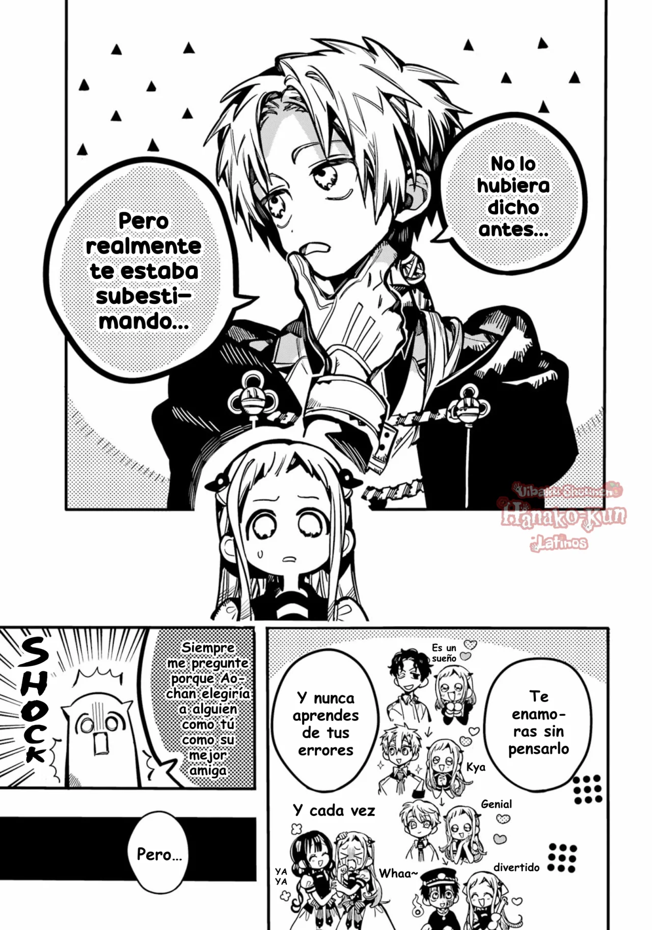 Página 23 — Jibaku Shounen Hanako-kun Capítulo 127