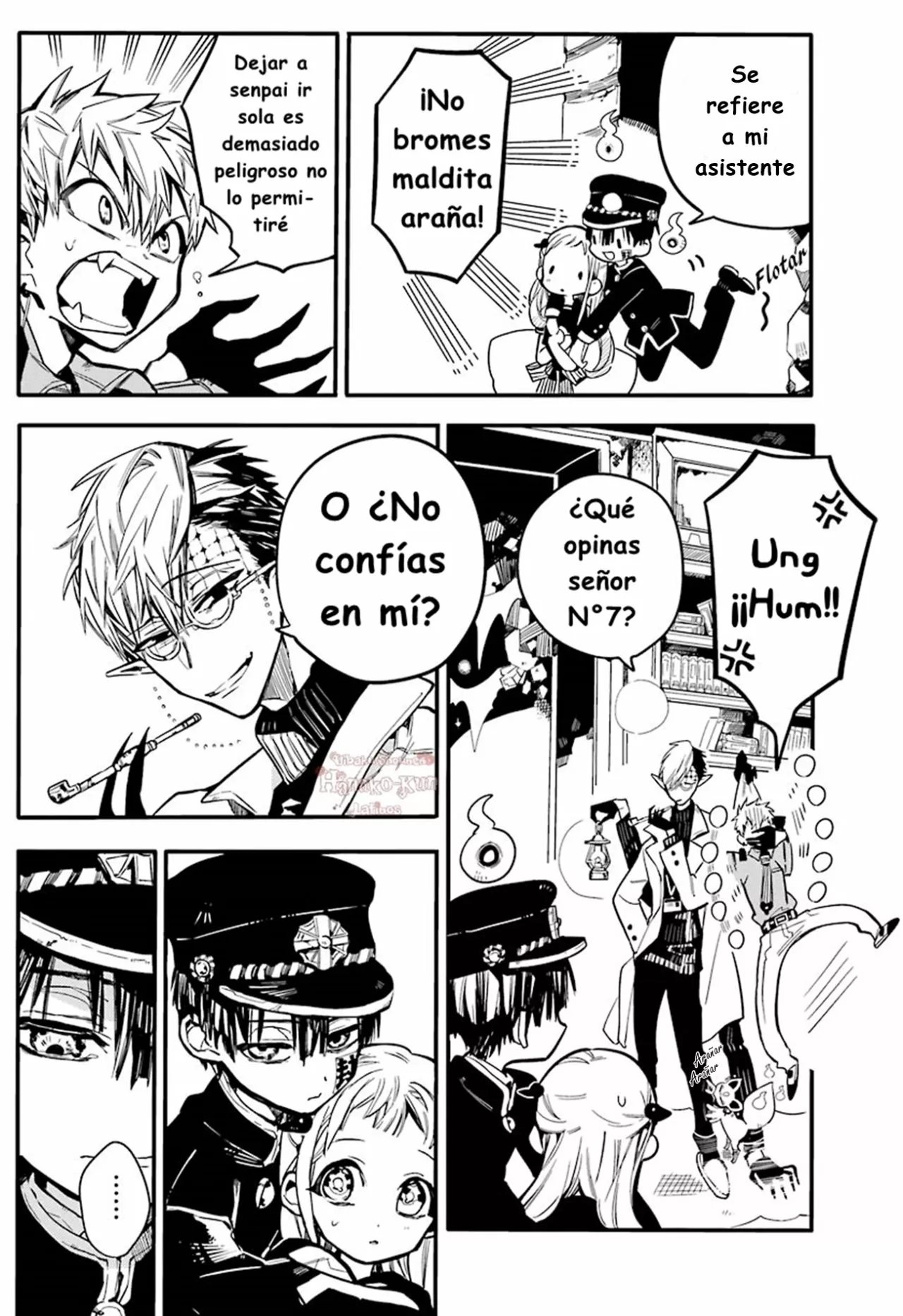 Página 7 — Jibaku Shounen Hanako-kun Capítulo 13