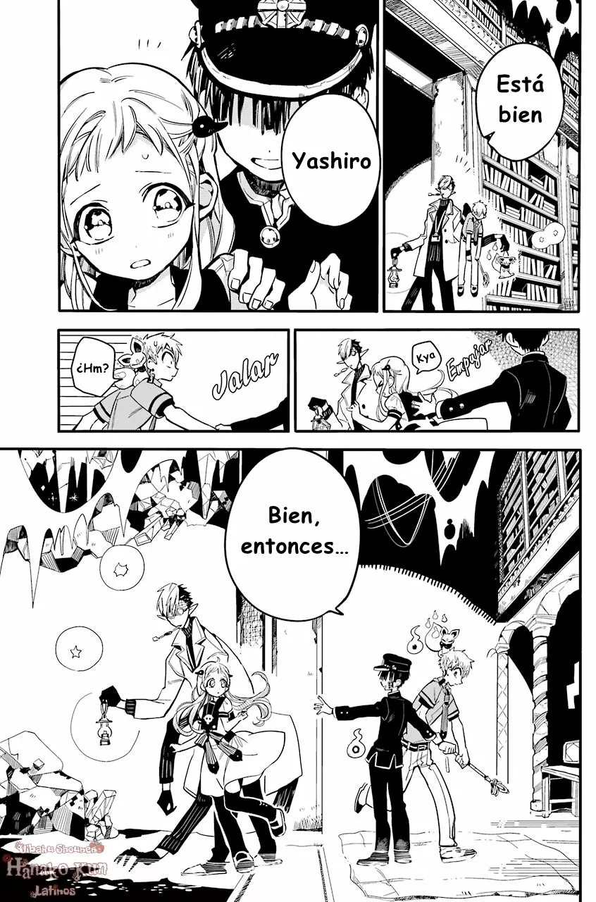 Página 8 — Jibaku Shounen Hanako-kun Capítulo 13