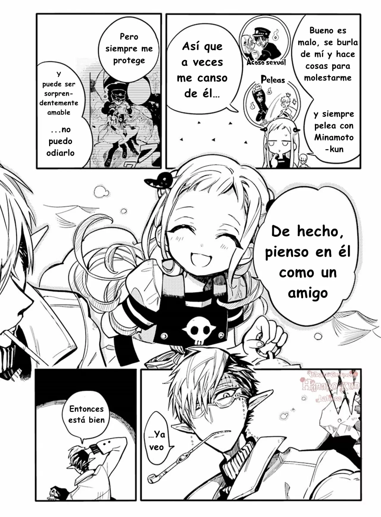 Página 12 — Jibaku Shounen Hanako-kun Capítulo 13
