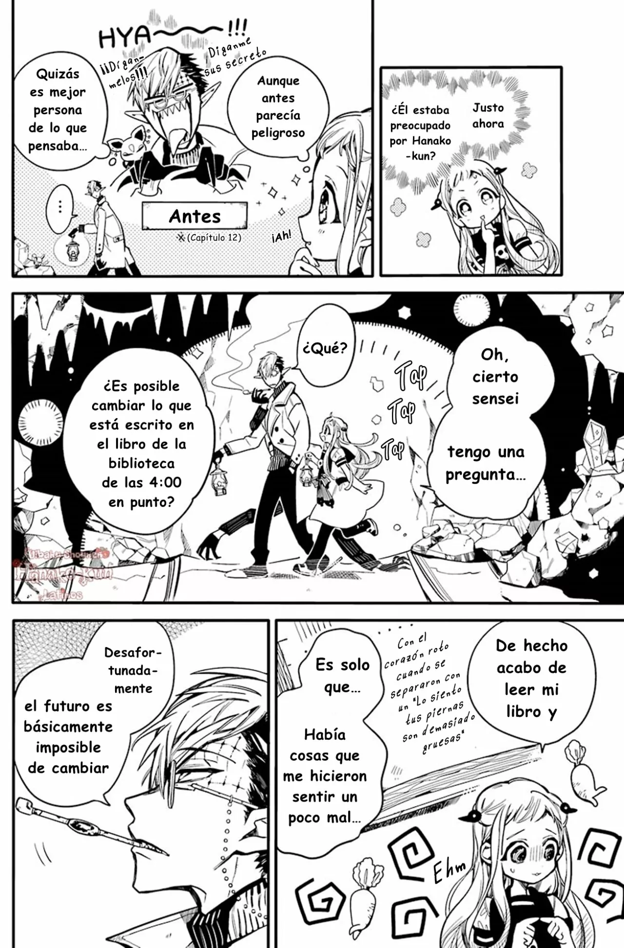 Página 13 — Jibaku Shounen Hanako-kun Capítulo 13