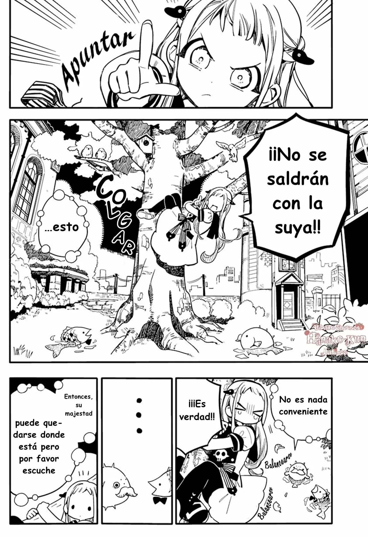 Página 23 — Jibaku Shounen Hanako-kun Capítulo 16