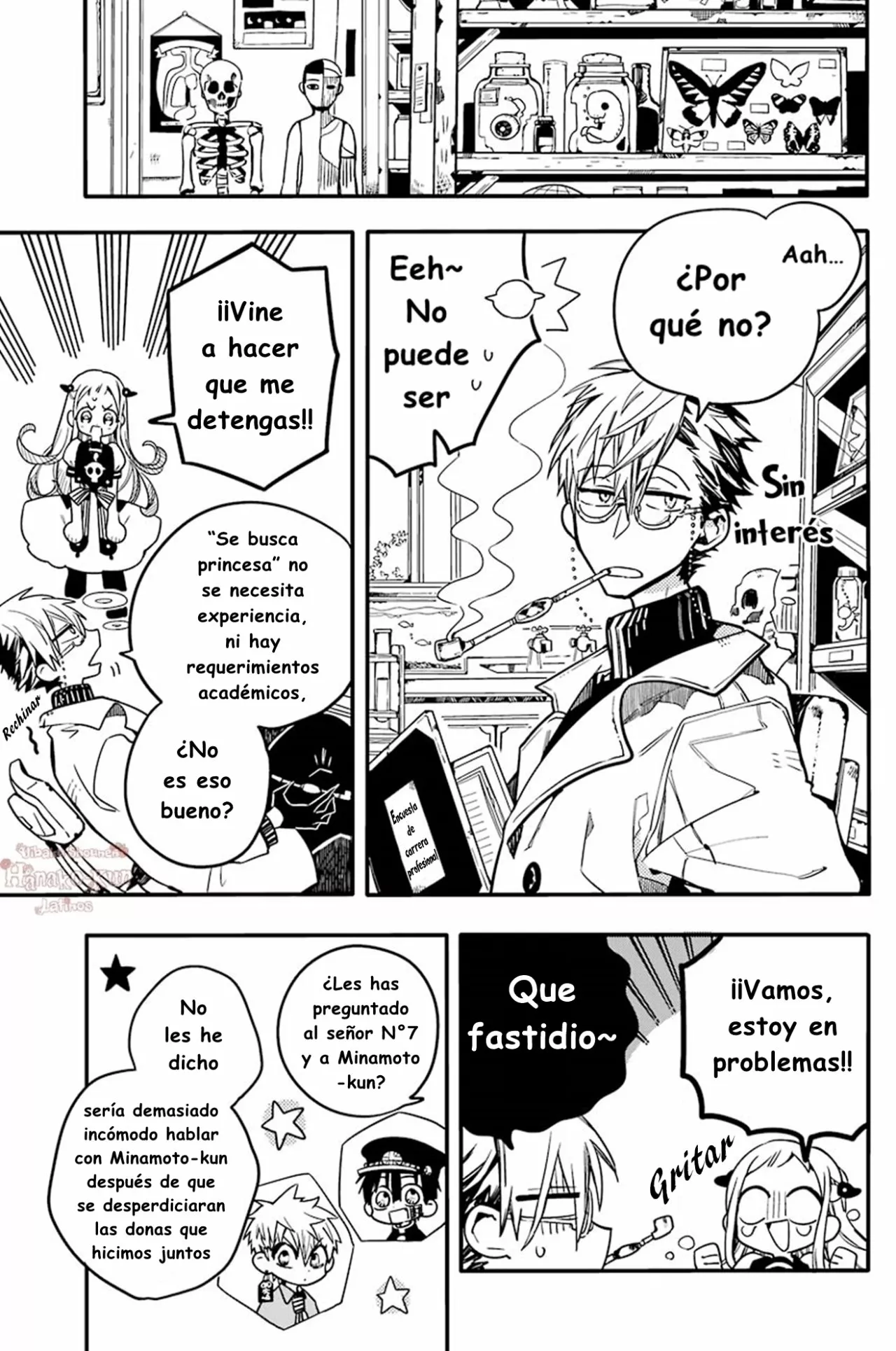 Página 30 — Jibaku Shounen Hanako-kun Capítulo 16