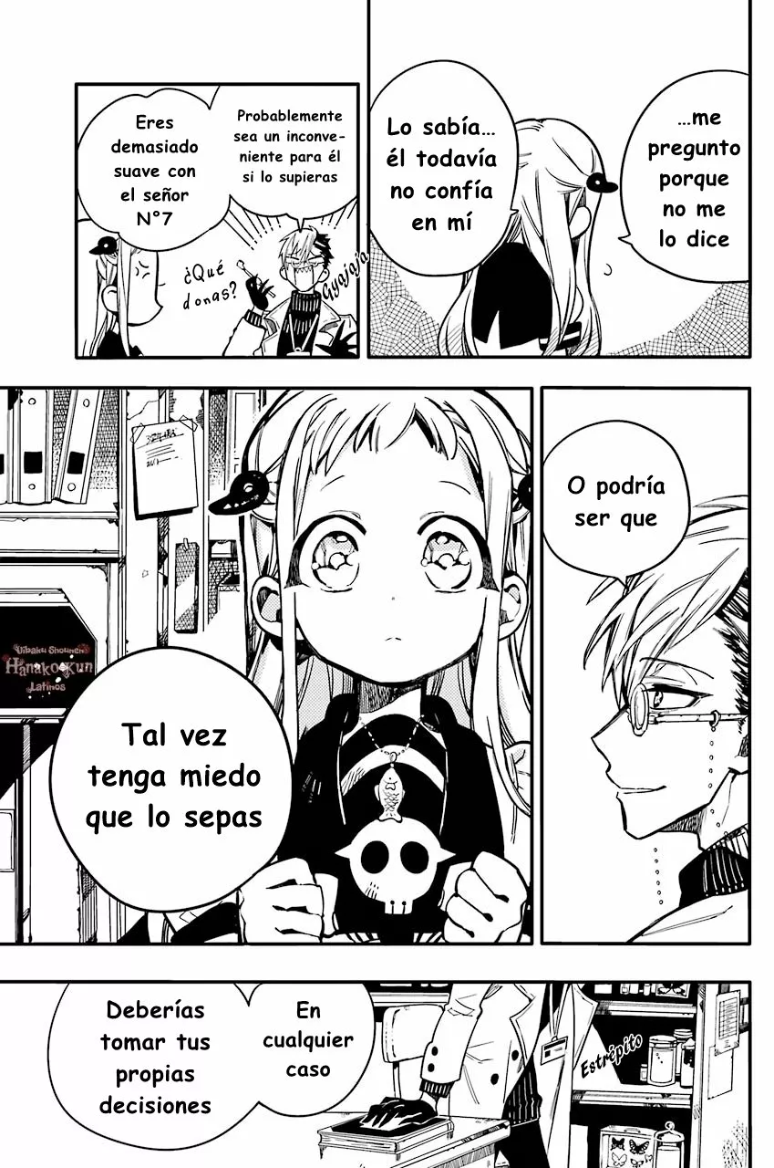 Página 32 — Jibaku Shounen Hanako-kun Capítulo 16