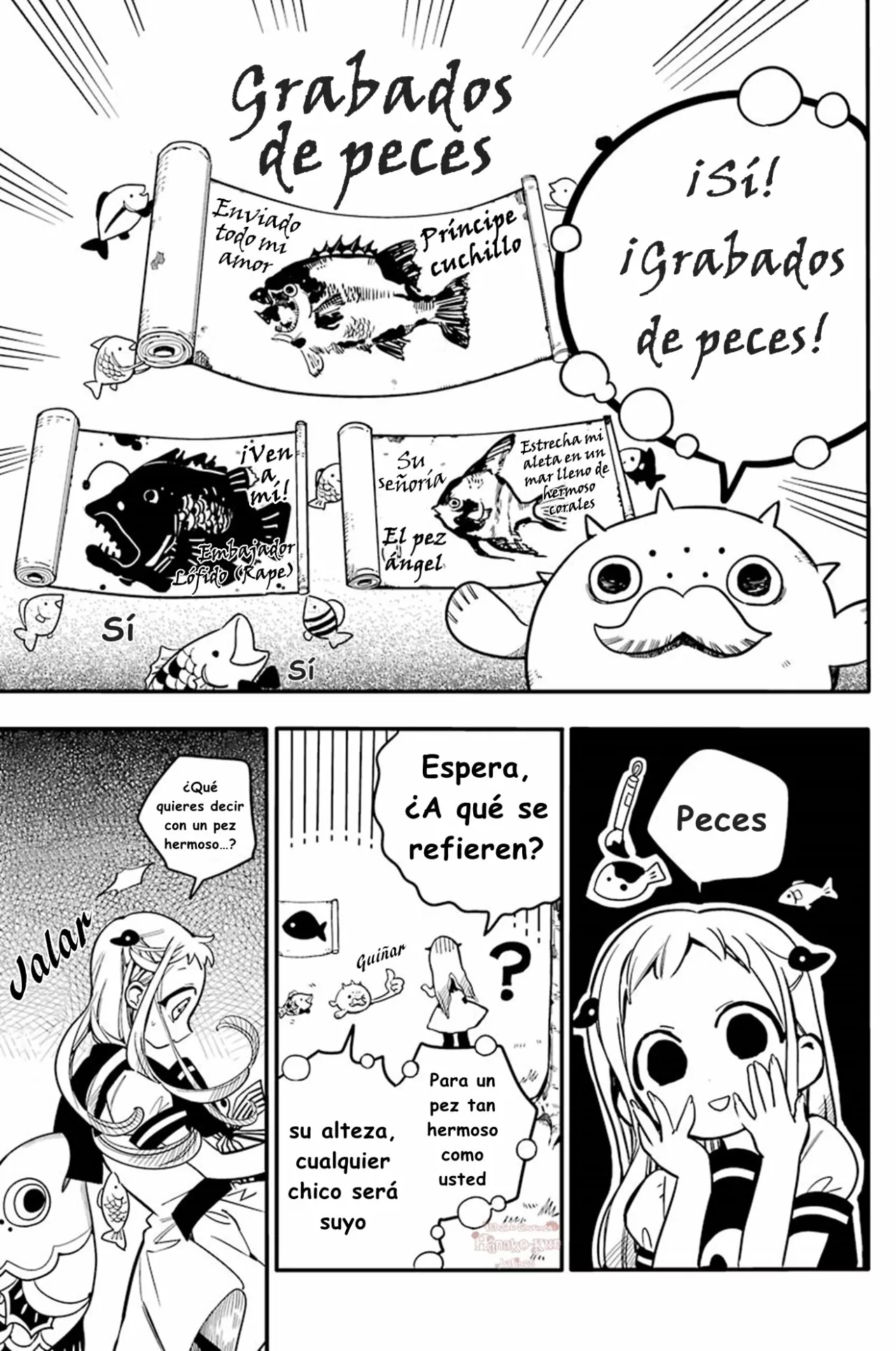 Página 36 — Jibaku Shounen Hanako-kun Capítulo 16