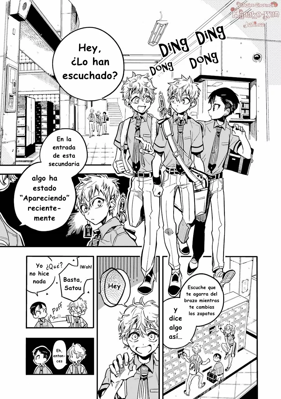 Página 4 — Jibaku Shounen Hanako-kun Capítulo 18